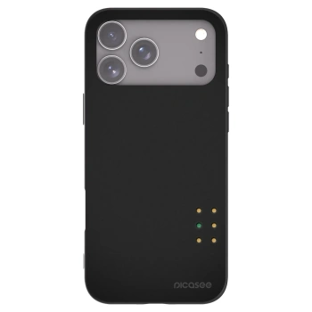 Picasee fekete szilikon tok az alábbi mobiltelefonokra Apple iPhone 17 Pro Max - Pulse