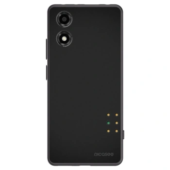 Picasee fekete szilikon tok az alábbi mobiltelefonokra Motorola Moto E14 - Pulse