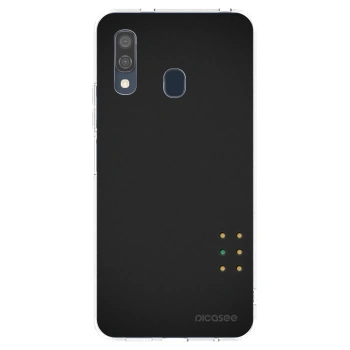 Picasee átlátszó szilikon tok az alábbi mobiltelefonokra Samsung Galaxy A40 A405F - Pulse