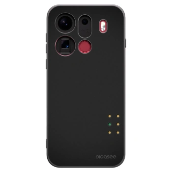 Picasee fekete szilikon tok az alábbi mobiltelefonokra OPPO Find X9 Pro - Pulse