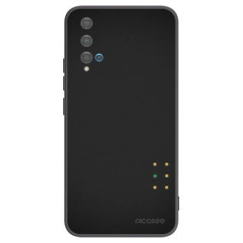 Picasee fekete szilikon tok az alábbi mobiltelefonokra Huawei Nova 5T - Pulse