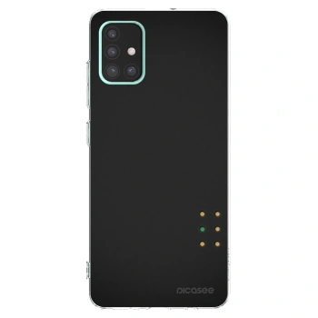 Picasee átlátszó szilikon tok az alábbi mobiltelefonokra Samsung Galaxy A51 A515F - Pulse
