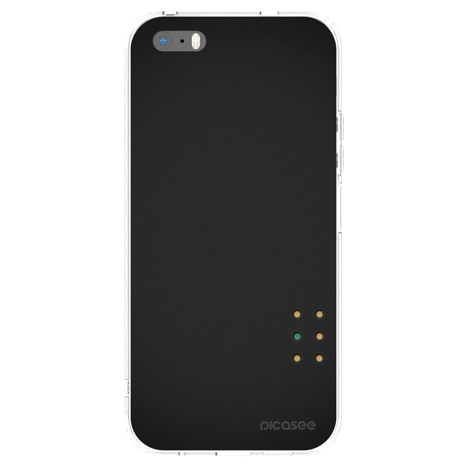 Picasee átlátszó szilikon tok az alábbi mobiltelefonokra Apple iPhone 5/5S/SE - Pulse