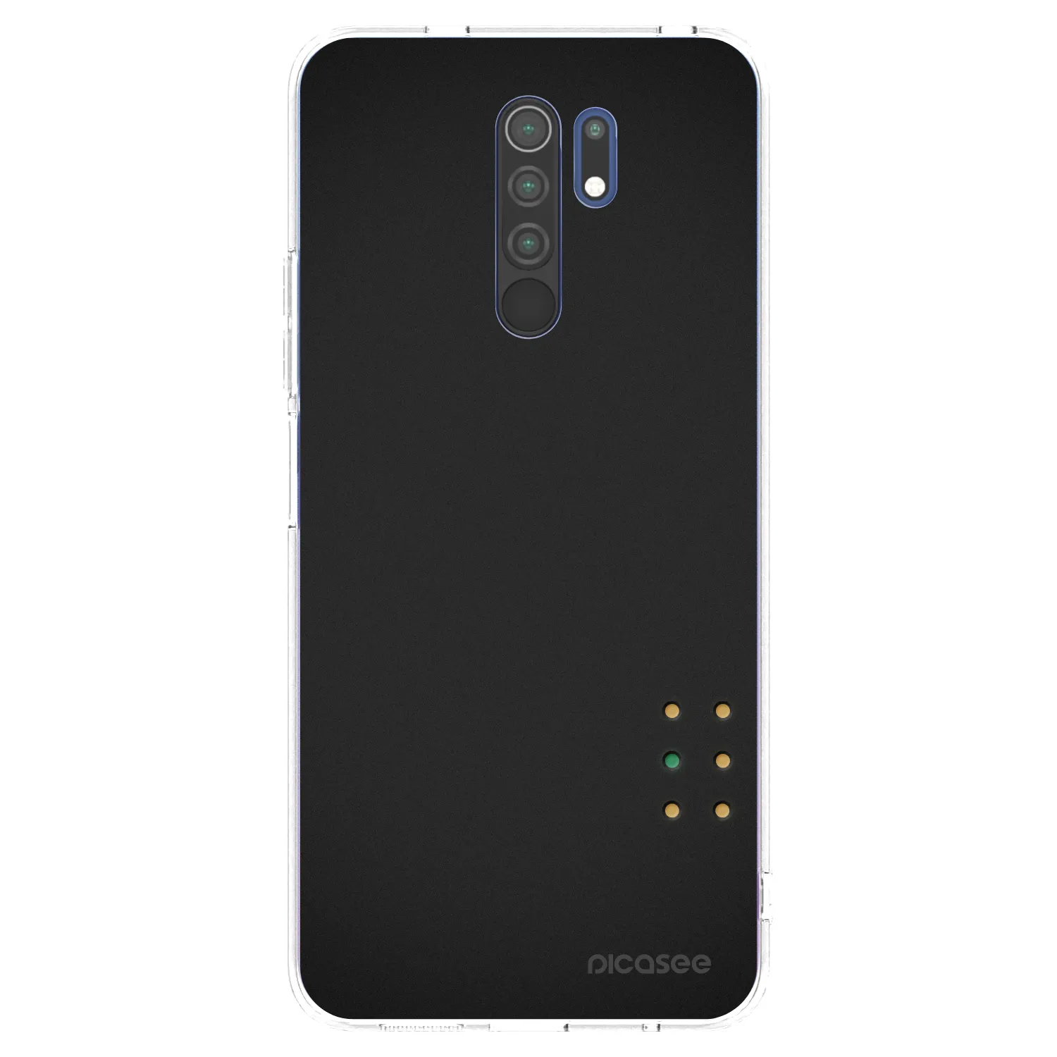 Picasee átlátszó szilikon tok az alábbi mobiltelefonokra Xiaomi Redmi 9 - Pulse