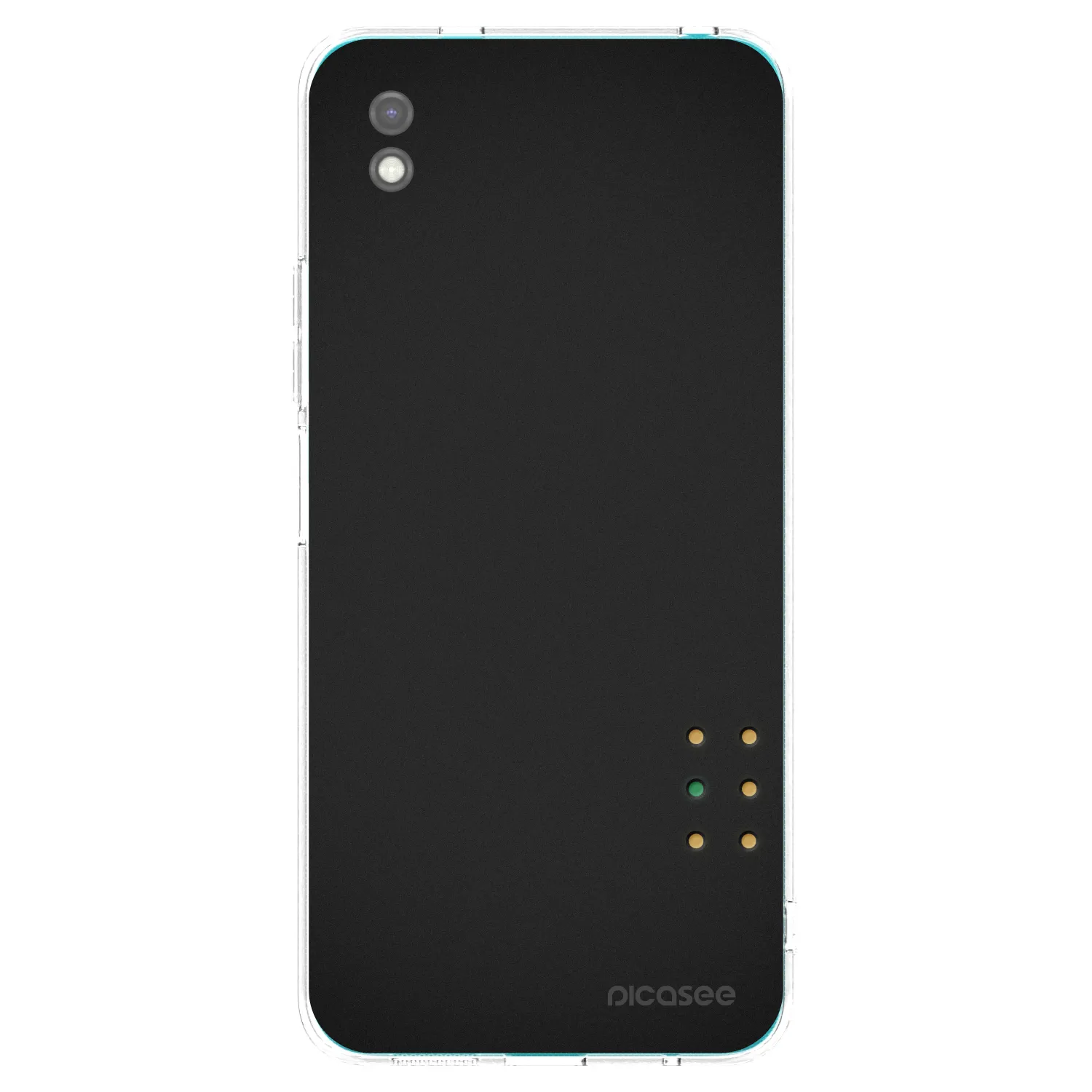 Picasee fekete szilikon tok az alábbi mobiltelefonokra Xiaomi Redmi 9A - Pulse