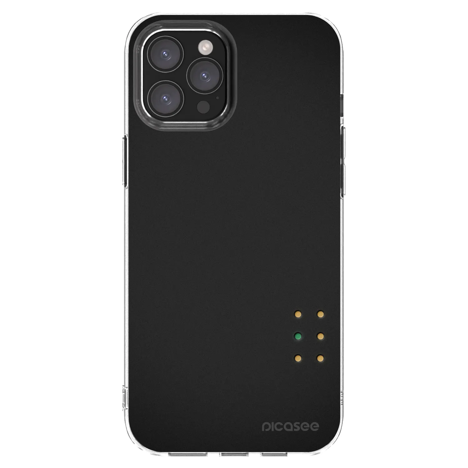 Picasee átlátszó szilikon tok az alábbi mobiltelefonokra Apple iPhone 12 Pro Max - Pulse