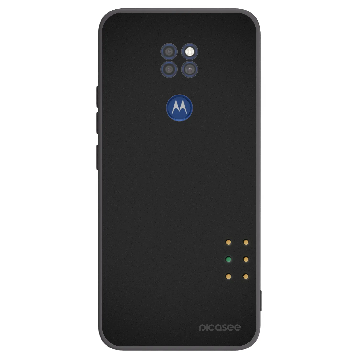 Picasee fekete szilikon tok az alábbi mobiltelefonokra Motorola Moto G9 Play - Pulse
