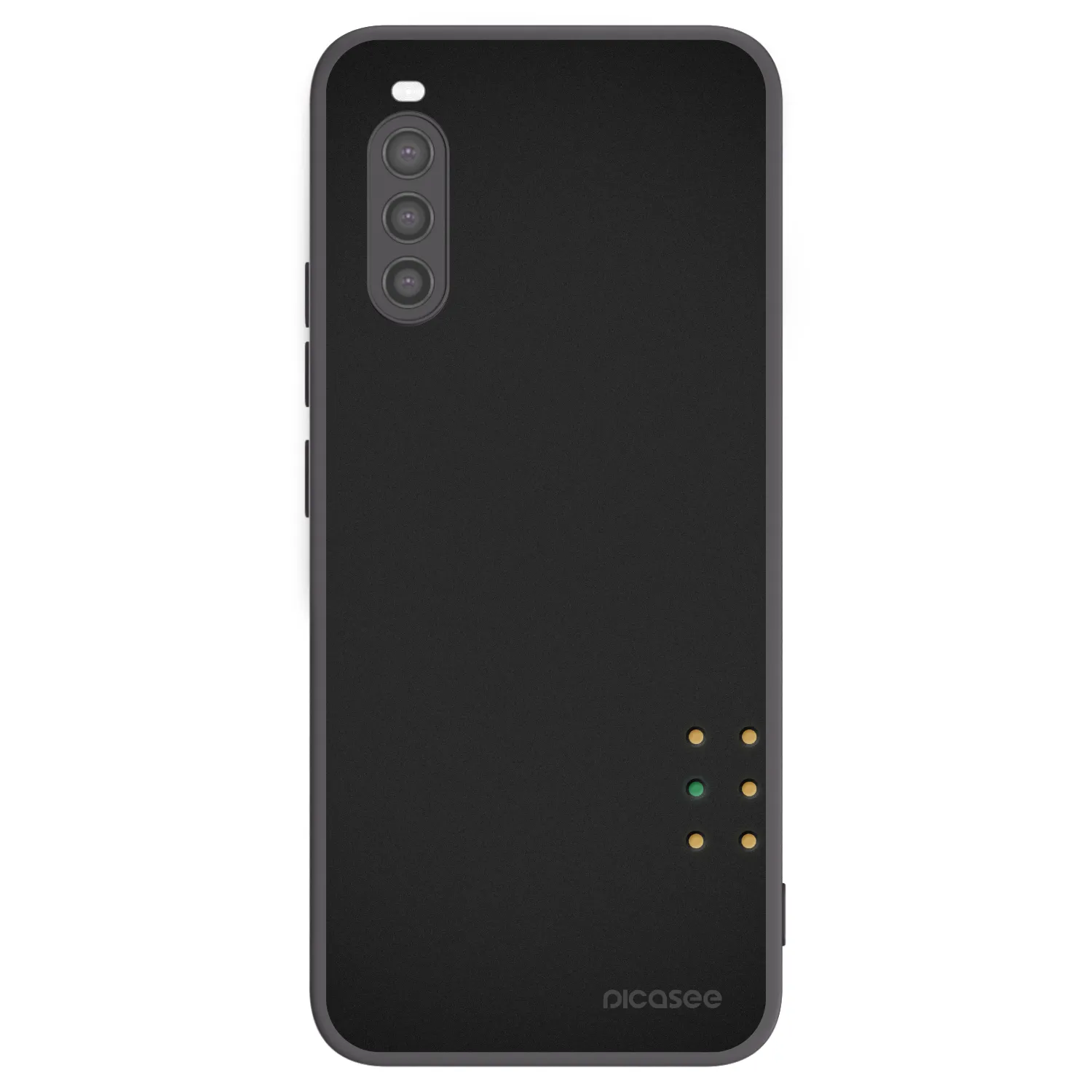 Picasee fekete szilikon tok az alábbi mobiltelefonokra Sony Xperia 10 II - Pulse