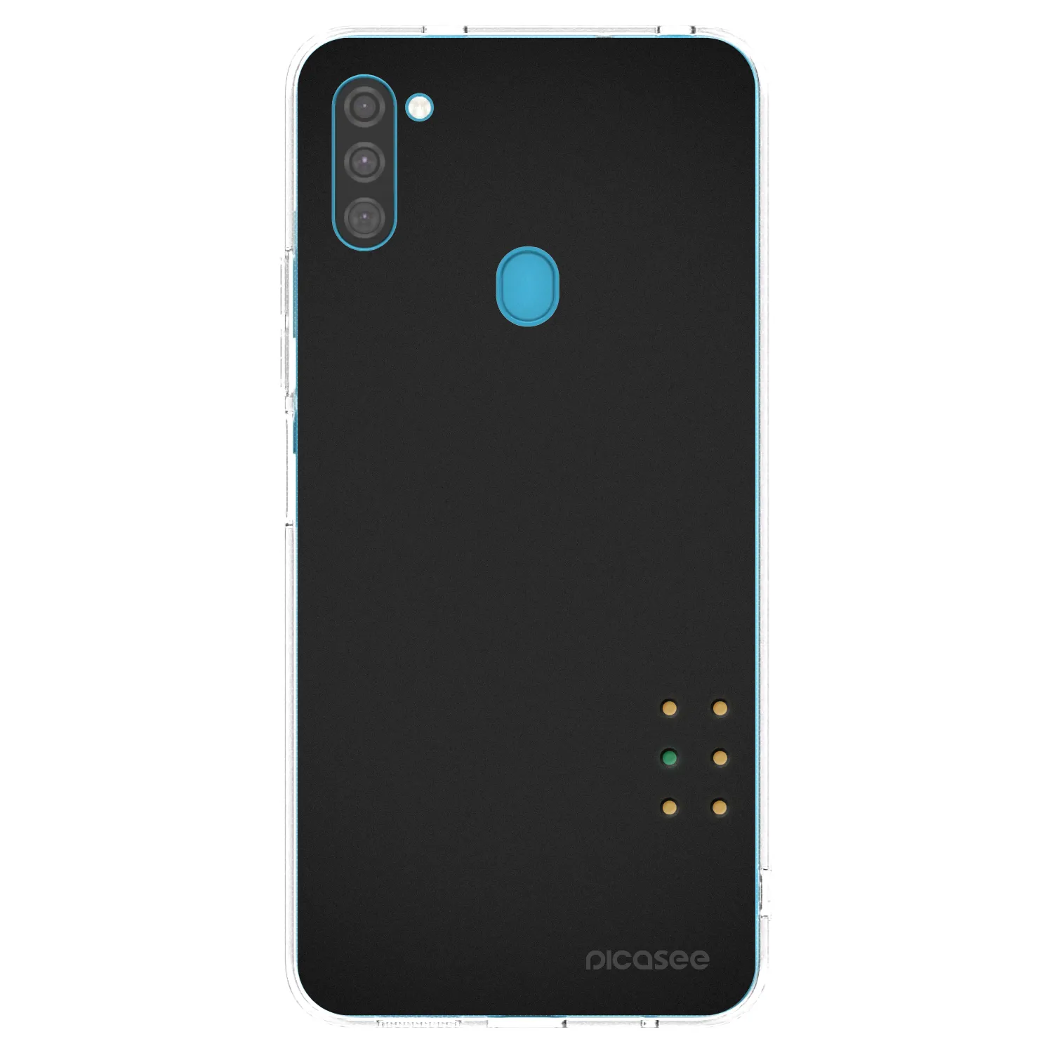 Picasee átlátszó szilikon tok az alábbi mobiltelefonokra Samsung Galaxy M11 - Pulse
