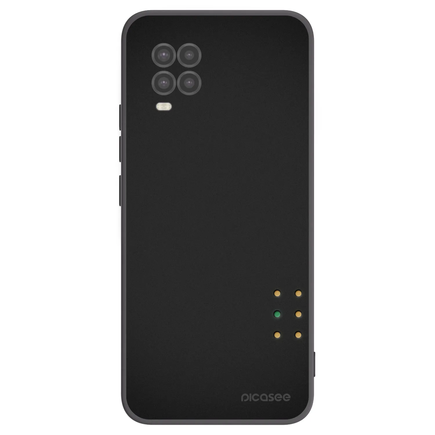 Picasee fekete szilikon tok az alábbi mobiltelefonokra Xiaomi Mi 10 Lite - Pulse