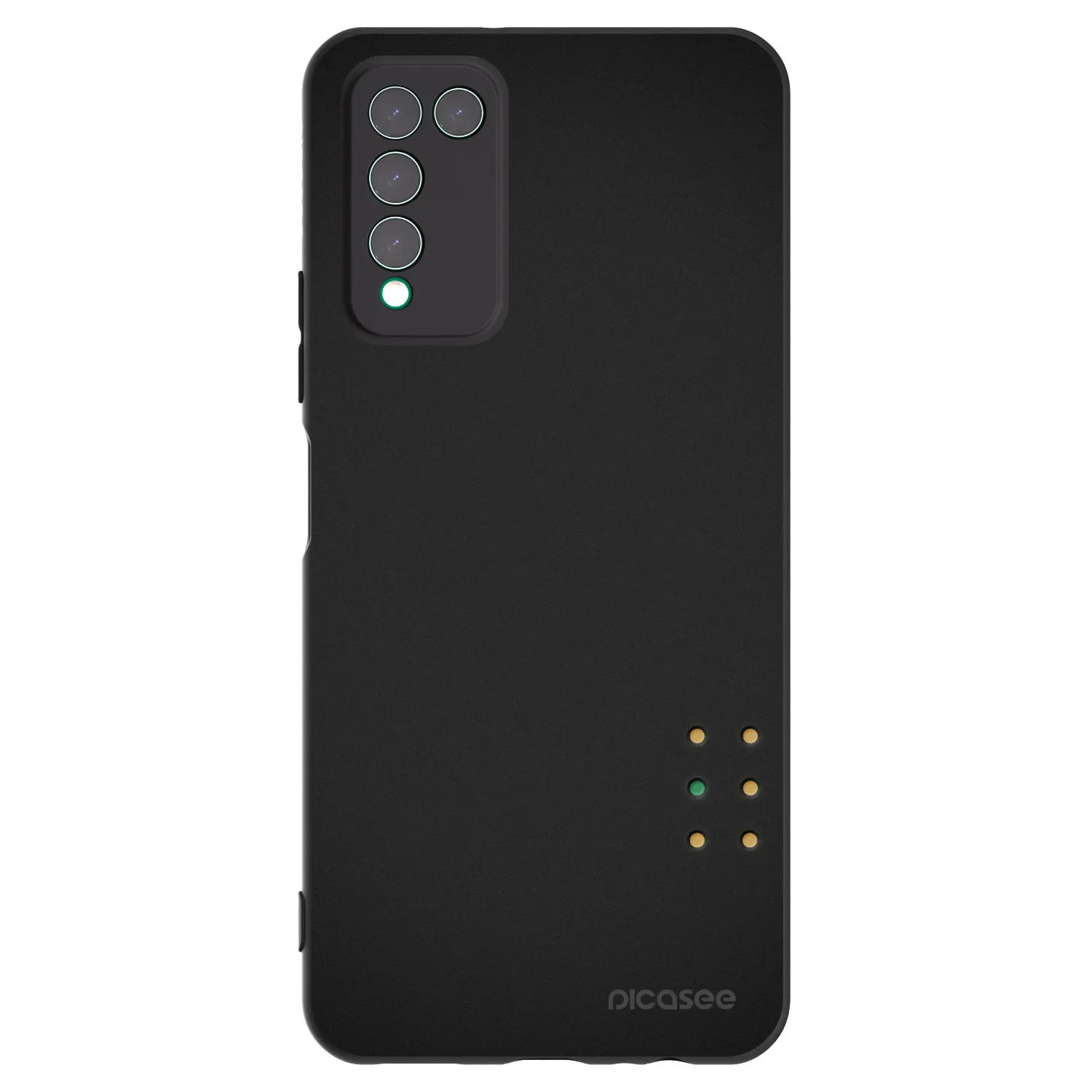 Picasee fekete szilikon tok az alábbi mobiltelefonokra Honor 10X Lite - Pulse