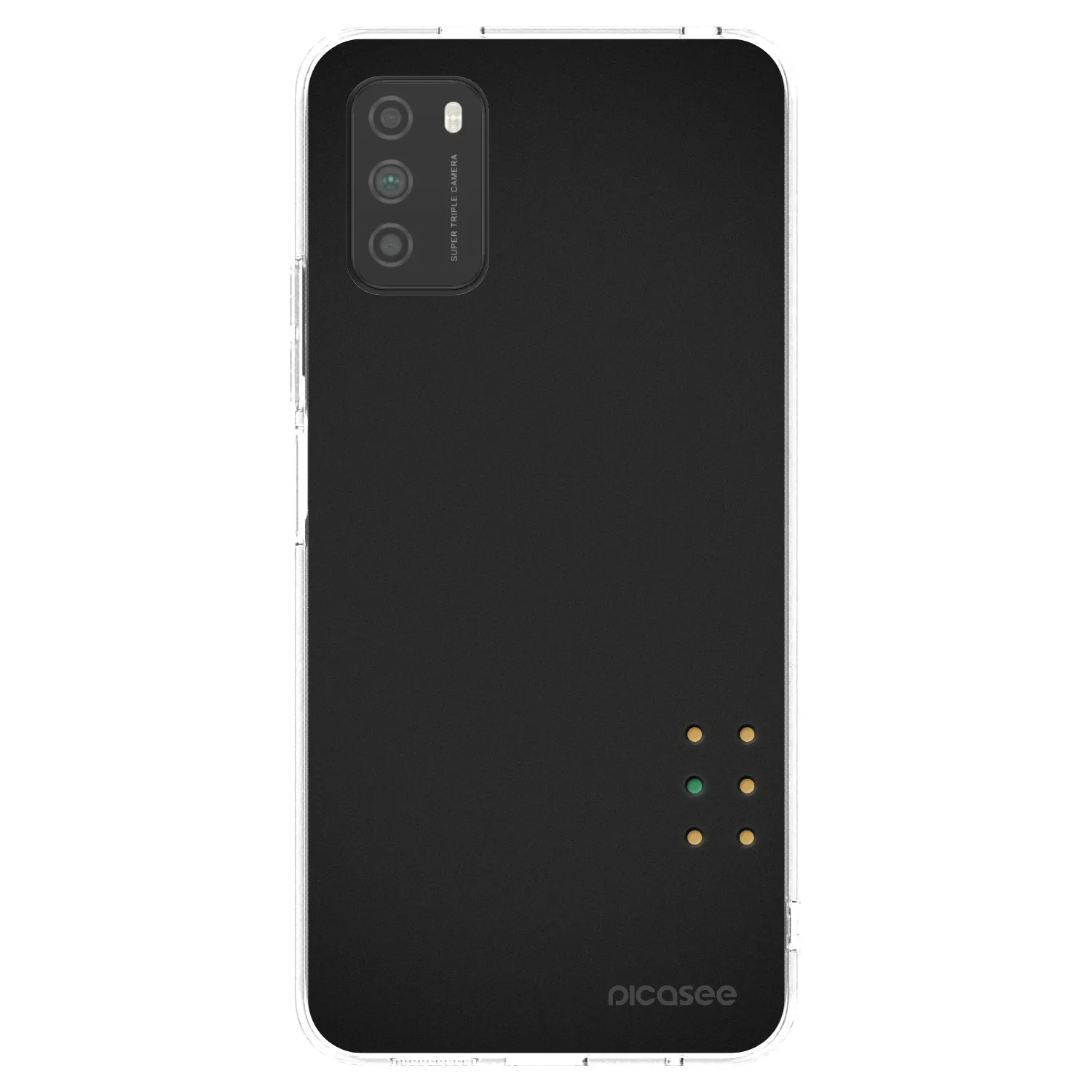 Picasee átlátszó szilikon tok az alábbi mobiltelefonokra Xiaomi Poco M3 - Pulse