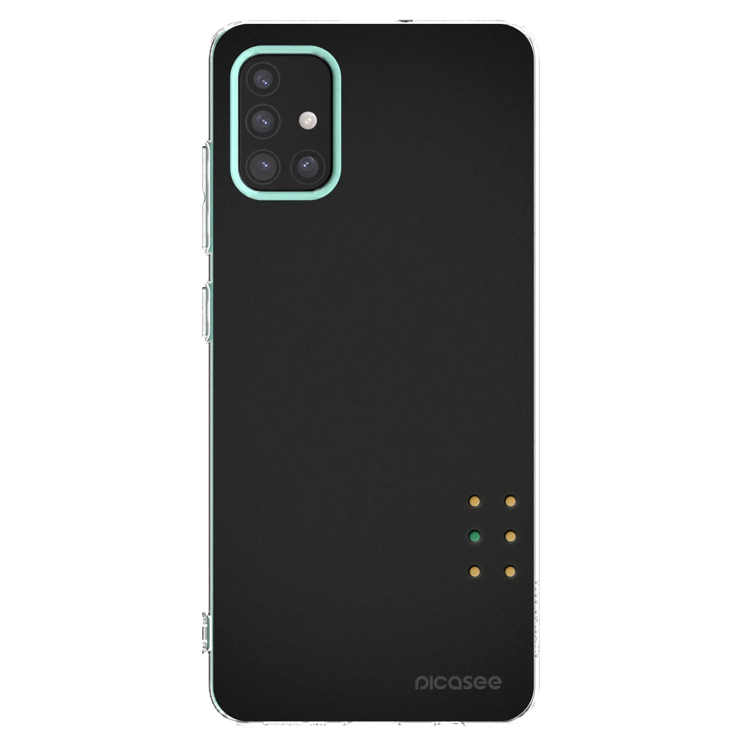 Picasee átlátszó szilikon tok az alábbi mobiltelefonokra Samsung Galaxy M31s - Pulse