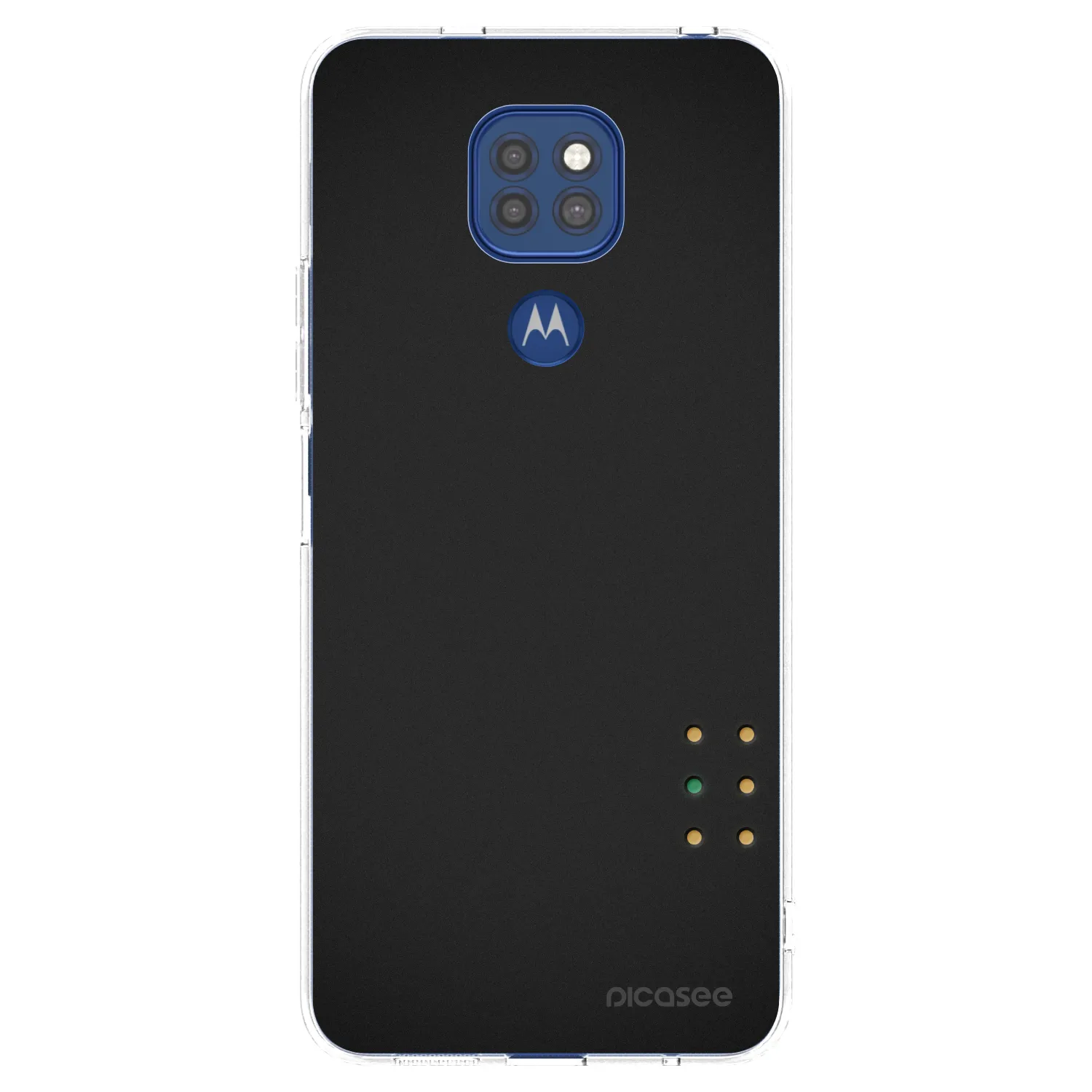 Picasee átlátszó szilikon tok az alábbi mobiltelefonokra Motorola Moto G9 Play - Pulse