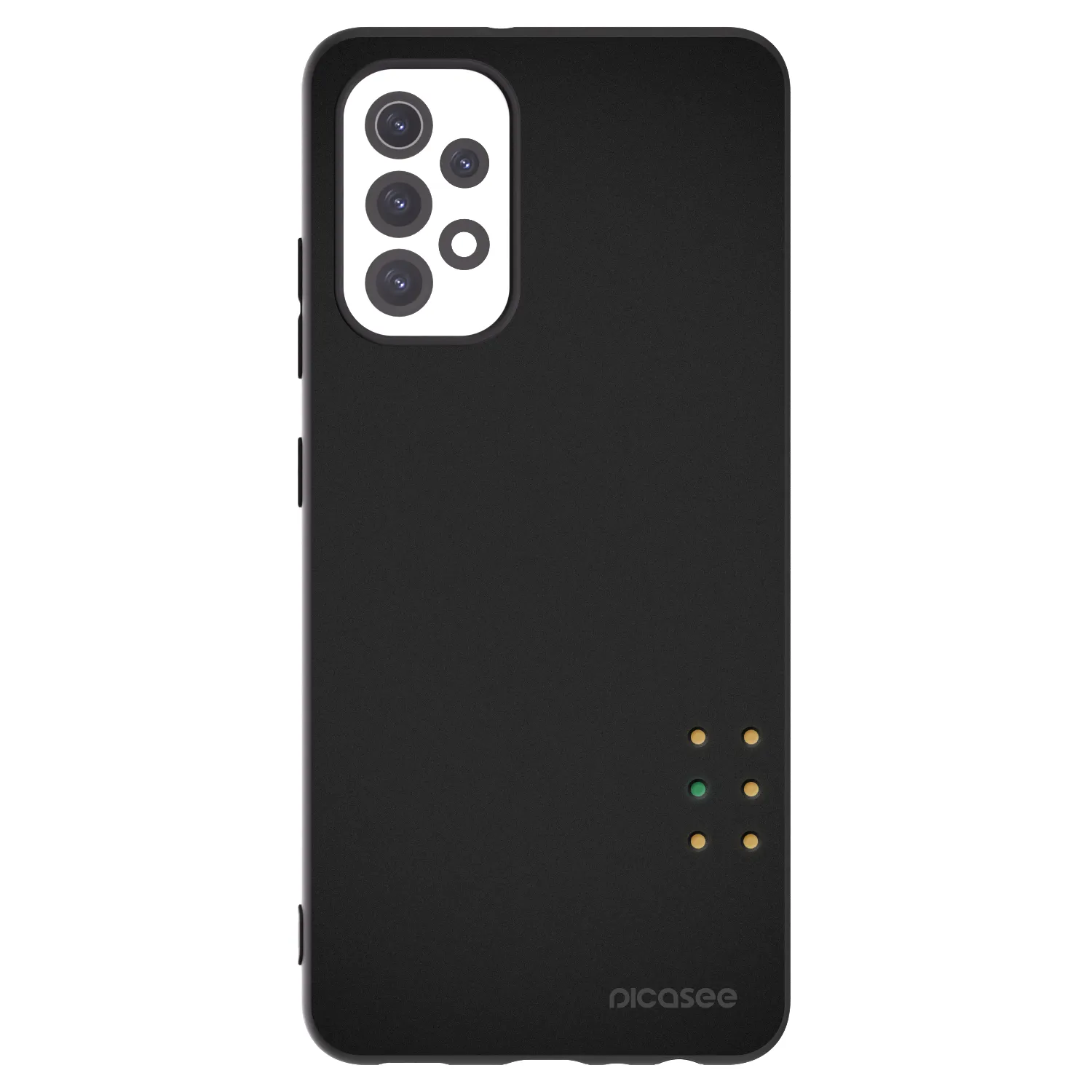 Picasee fekete szilikon tok az alábbi mobiltelefonokra Samsung Galaxy A32 5G A326B - Pulse