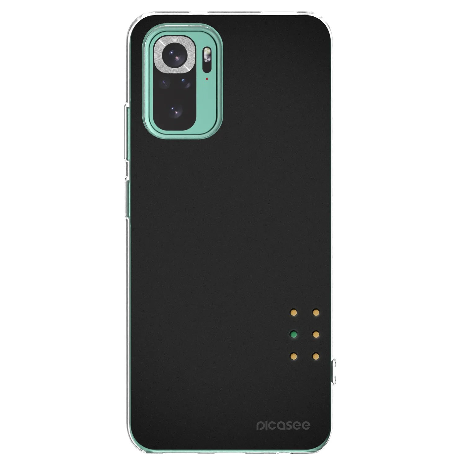 Picasee átlátszó szilikon tok az alábbi mobiltelefonokra Xiaomi Redmi Note 10 Pro - Pulse