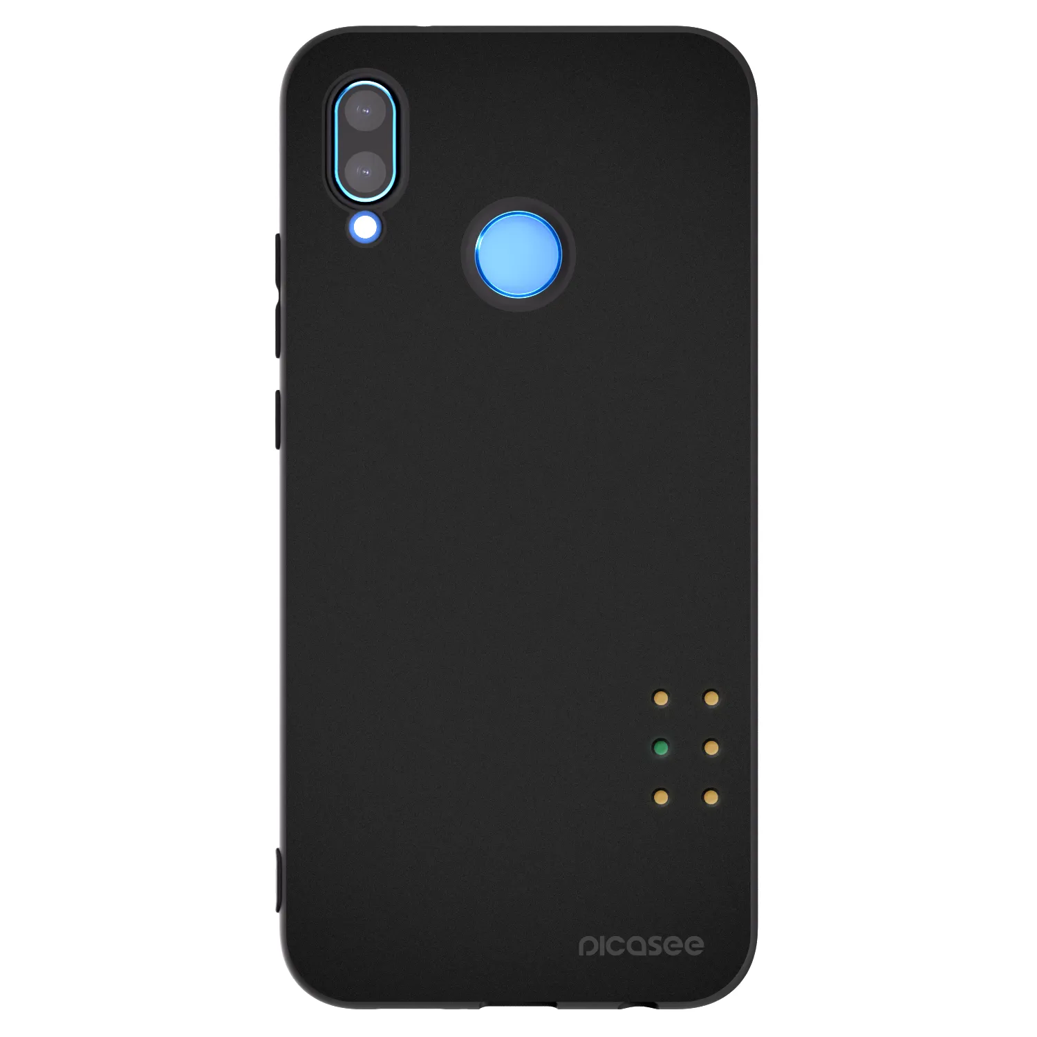 Picasee fekete szilikon tok az alábbi mobiltelefonokra Huawei P20 Lite - Pulse
