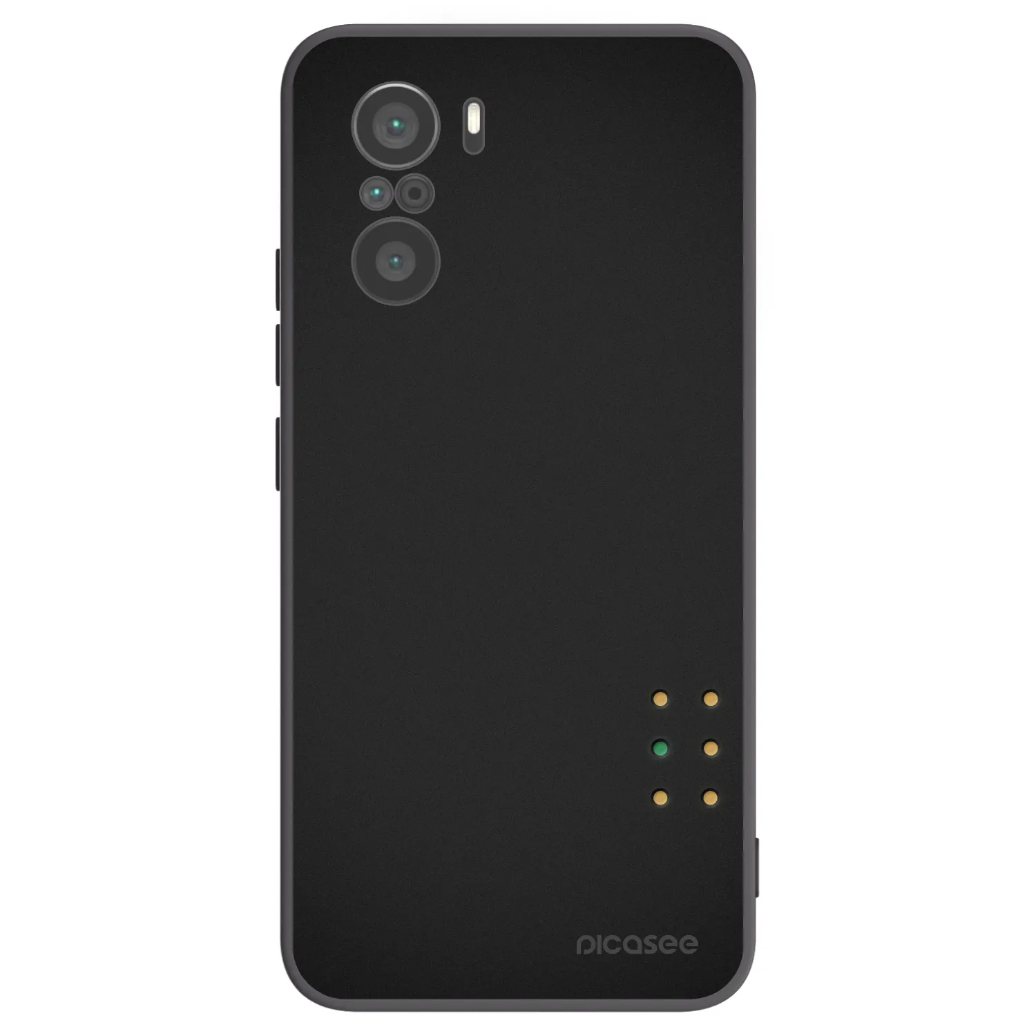 Picasee fekete szilikon tok az alábbi mobiltelefonokra Xiaomi Poco F3 - Pulse