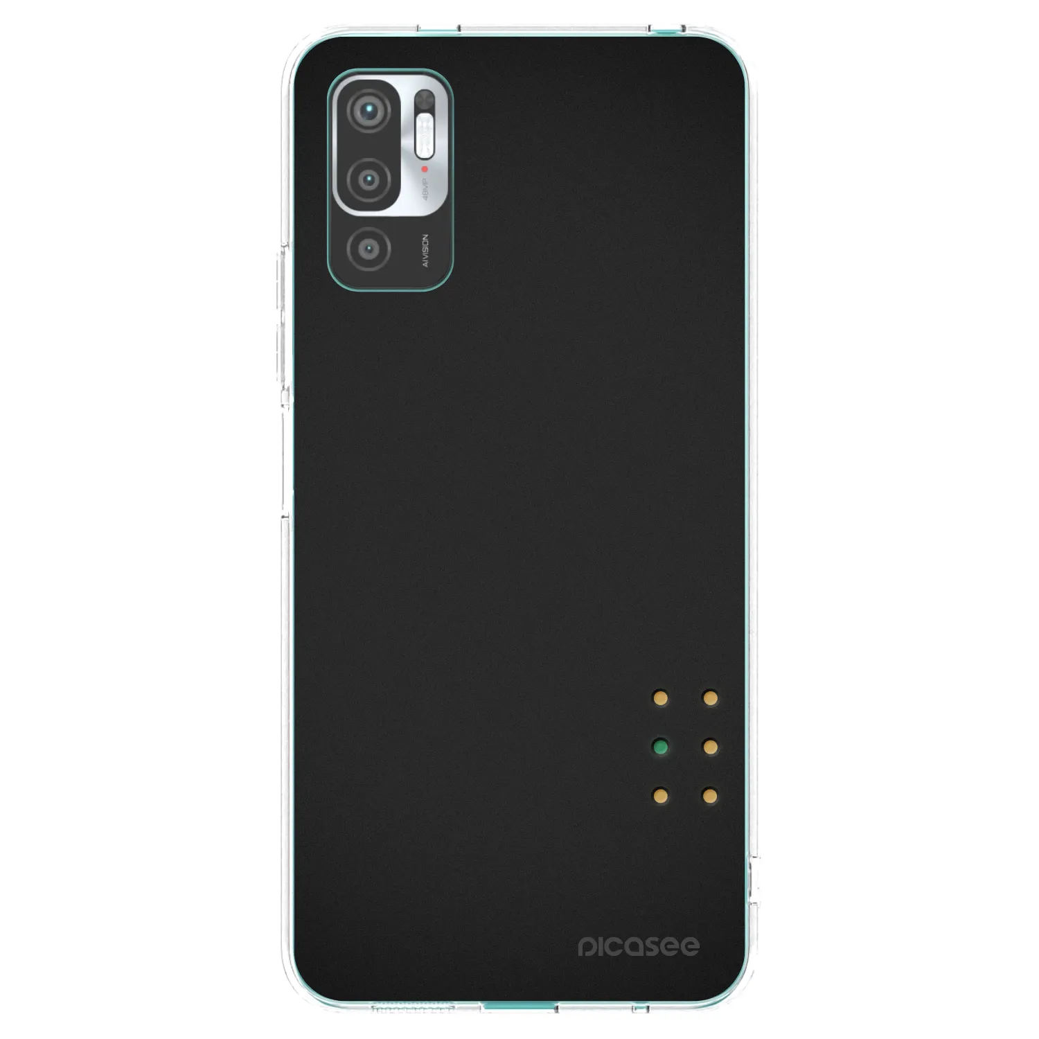 Picasee átlátszó szilikon tok az alábbi mobiltelefonokra Xiaomi Redmi Note 10 5G - Pulse