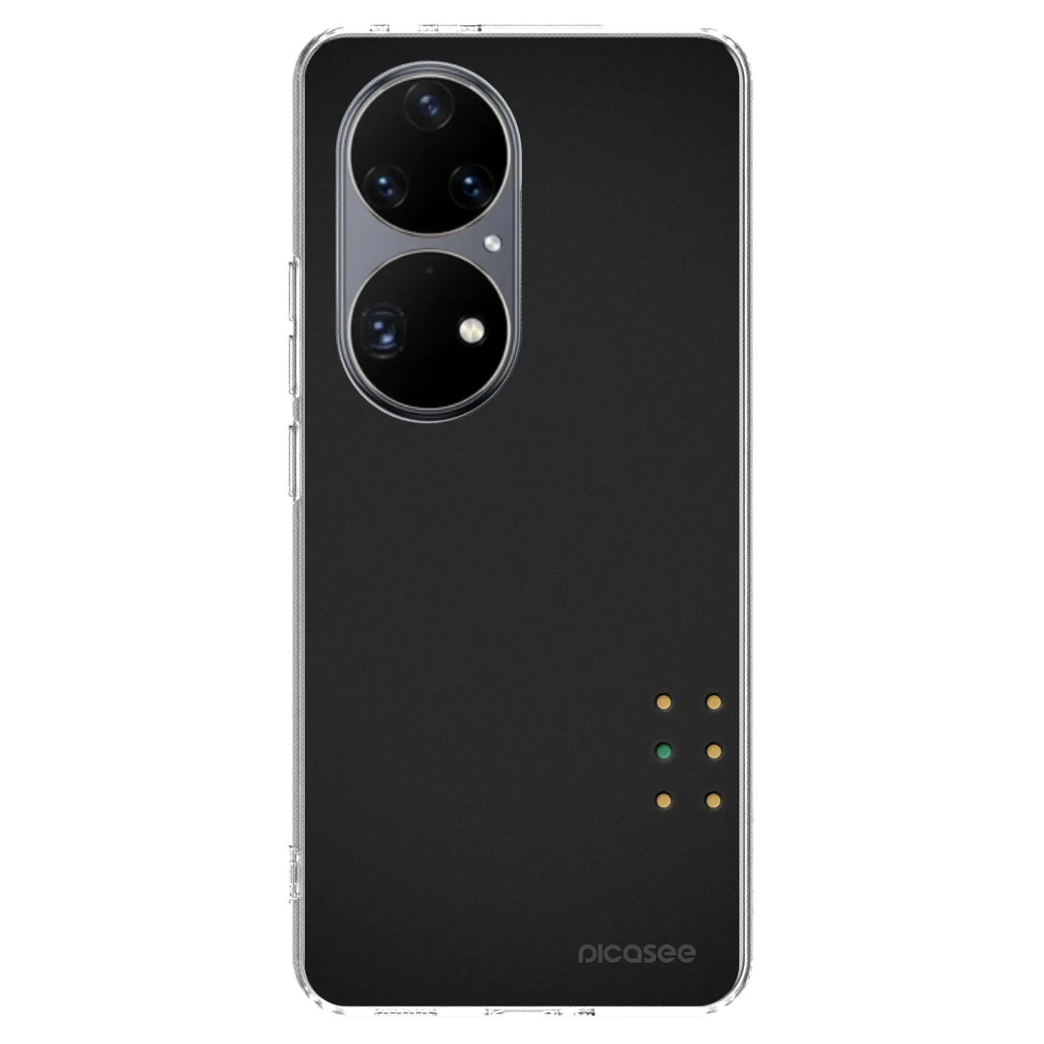 Picasee átlátszó szilikon tok az alábbi mobiltelefonokra Huawei P50 - Pulse