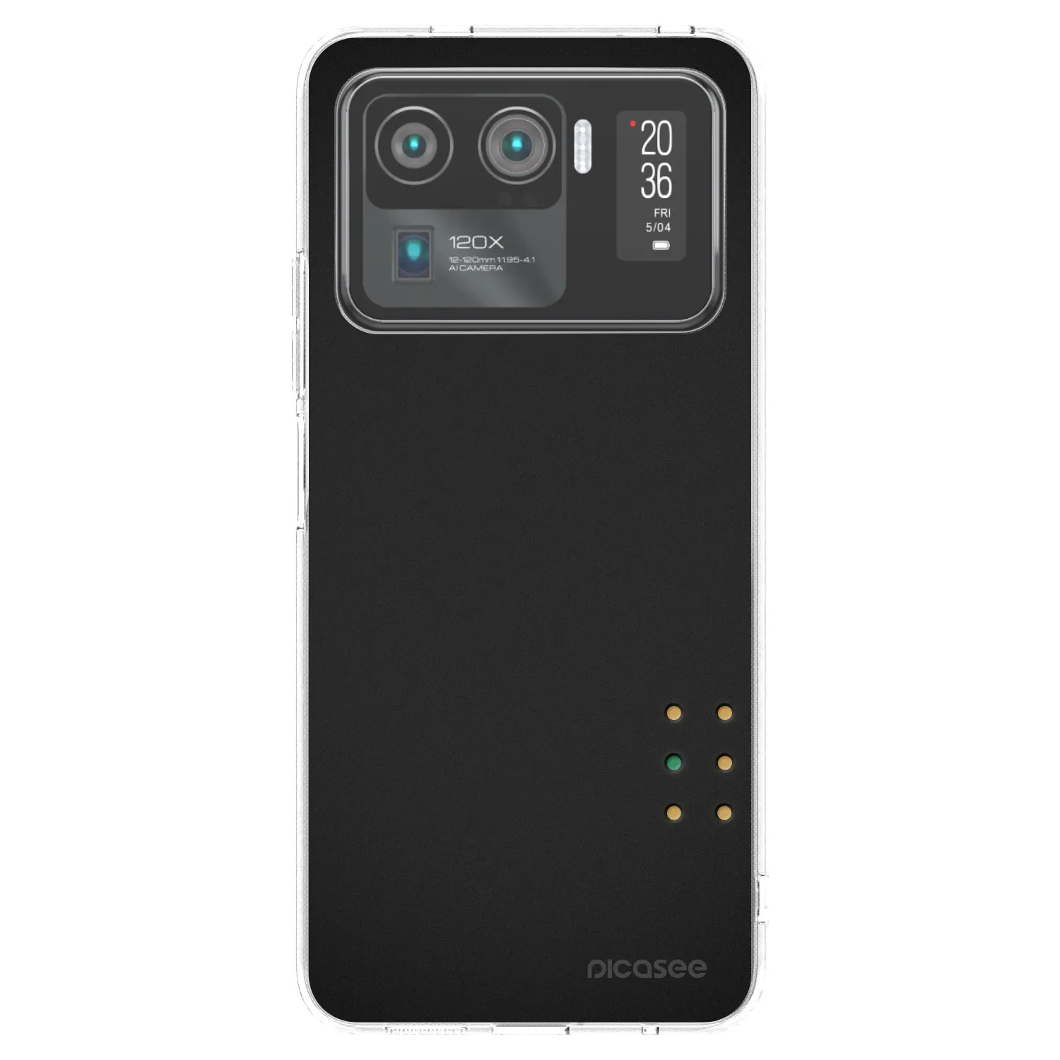 Picasee átlátszó szilikon tok az alábbi mobiltelefonokra Xiaomi Mi 11 Ultra - Pulse