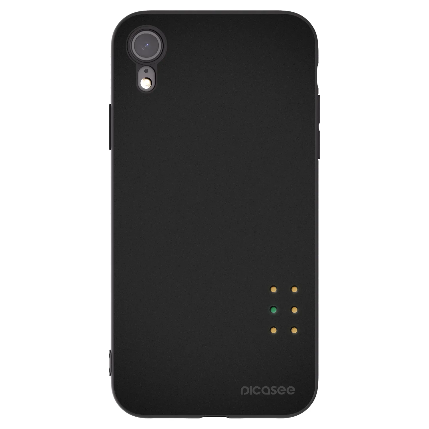 Picasee fekete szilikon tok az alábbi mobiltelefonokra Apple iPhone 6 Plus/6S Plus - Pulse