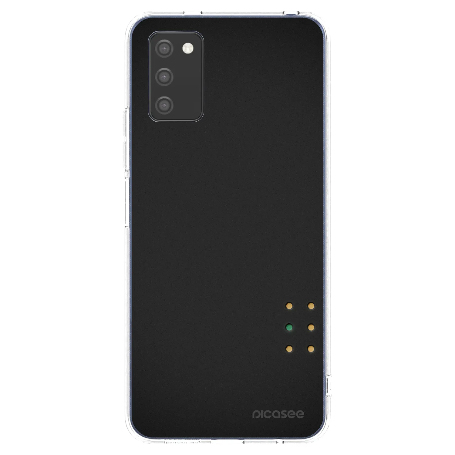 Picasee átlátszó szilikon tok az alábbi mobiltelefonokra Samsung Galaxy A02s A025G - Pulse