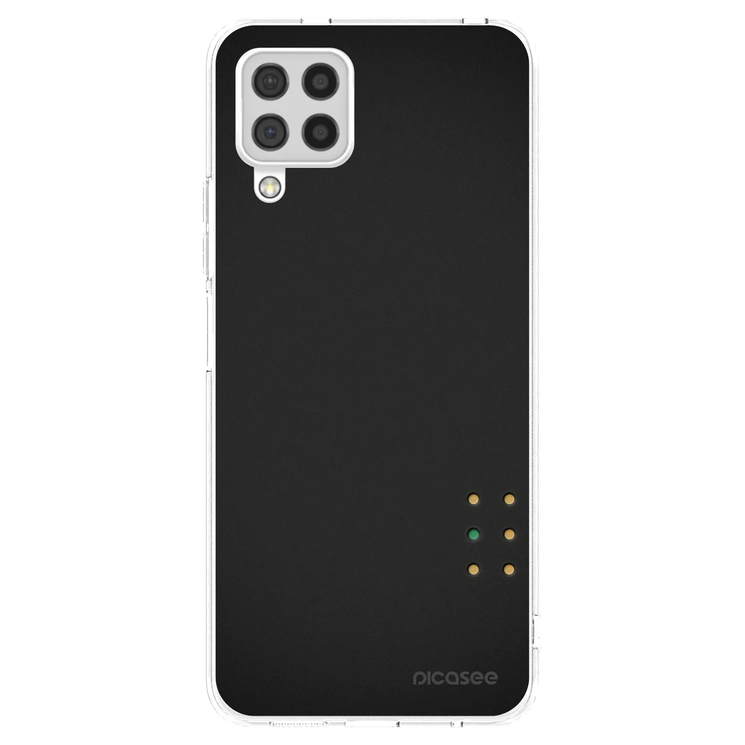 Picasee átlátszó szilikon tok az alábbi mobiltelefonokra Samsung Galaxy A22 A225F 4G - Pulse