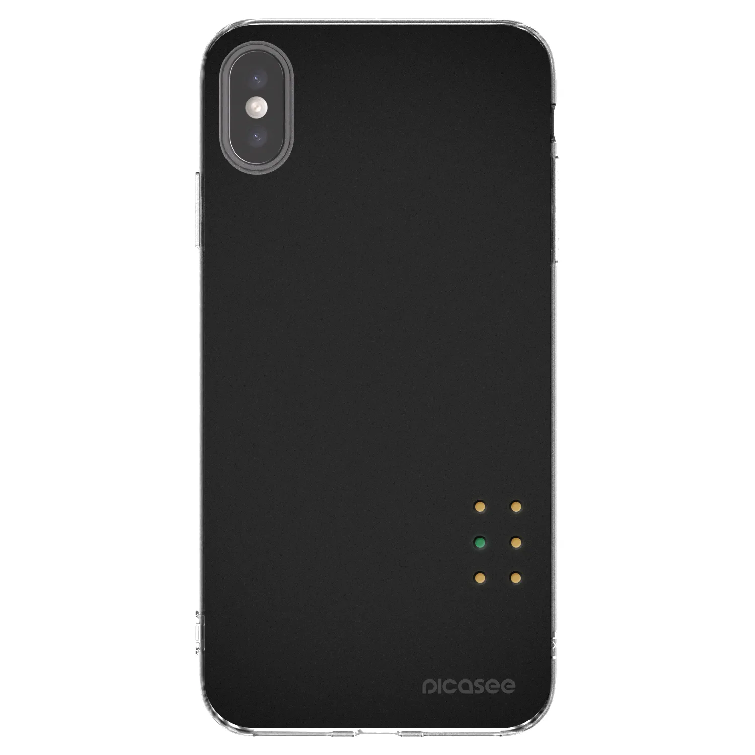 Picasee átlátszó szilikon tok az alábbi mobiltelefonokra Apple iPhone XS Max - Pulse