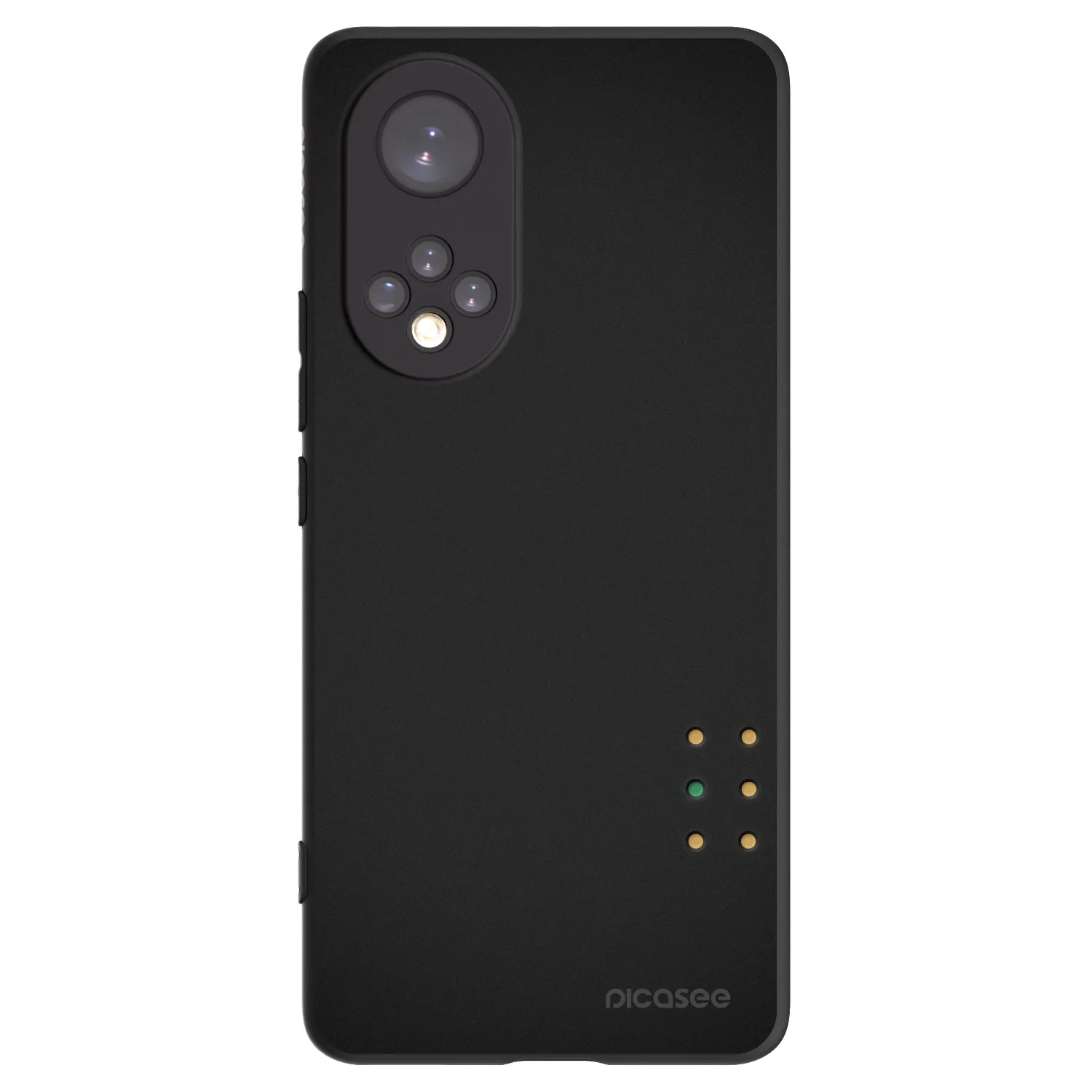 Picasee fekete szilikon tok az alábbi mobiltelefonokra Huawei Nova 9 - Pulse