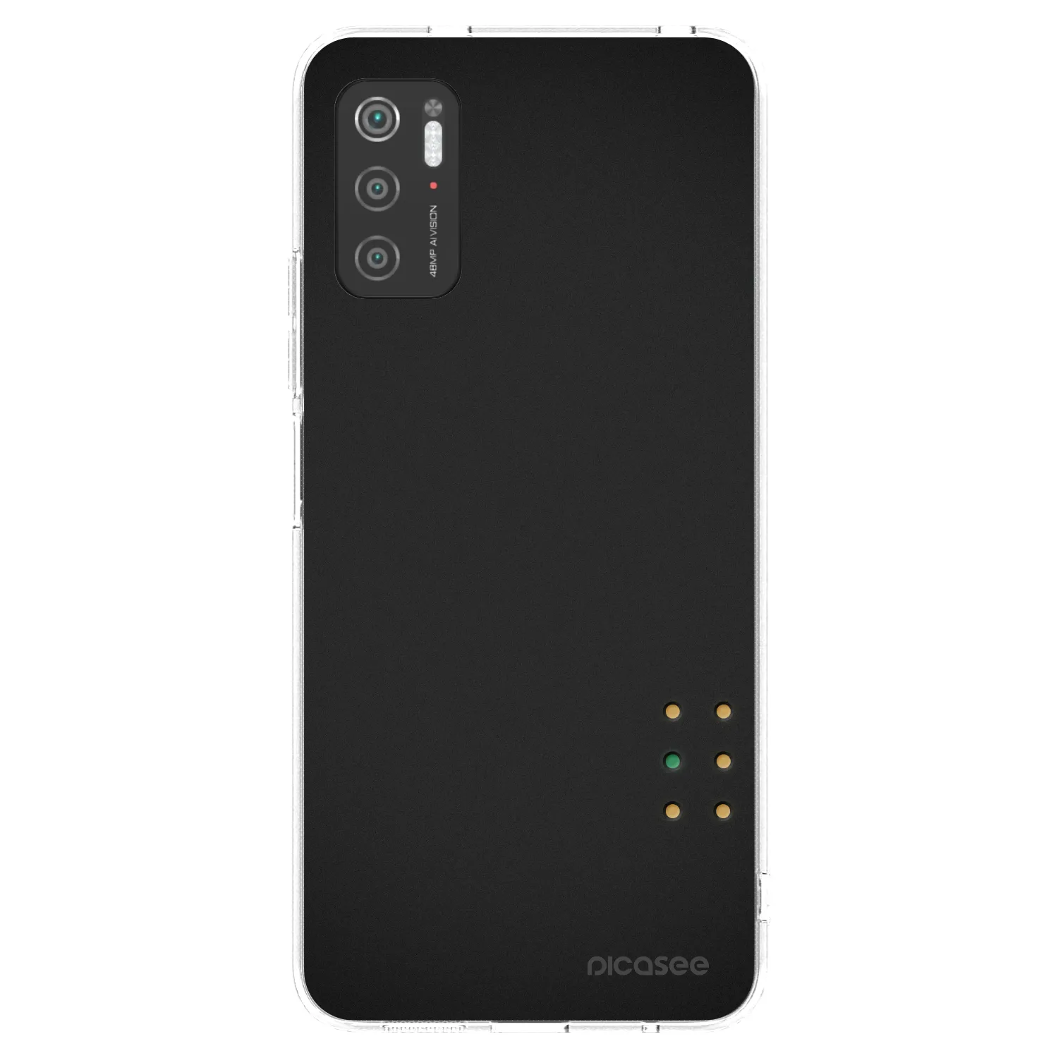 Picasee átlátszó szilikon tok az alábbi mobiltelefonokra Xiaomi Poco M3 Pro 5G - Pulse