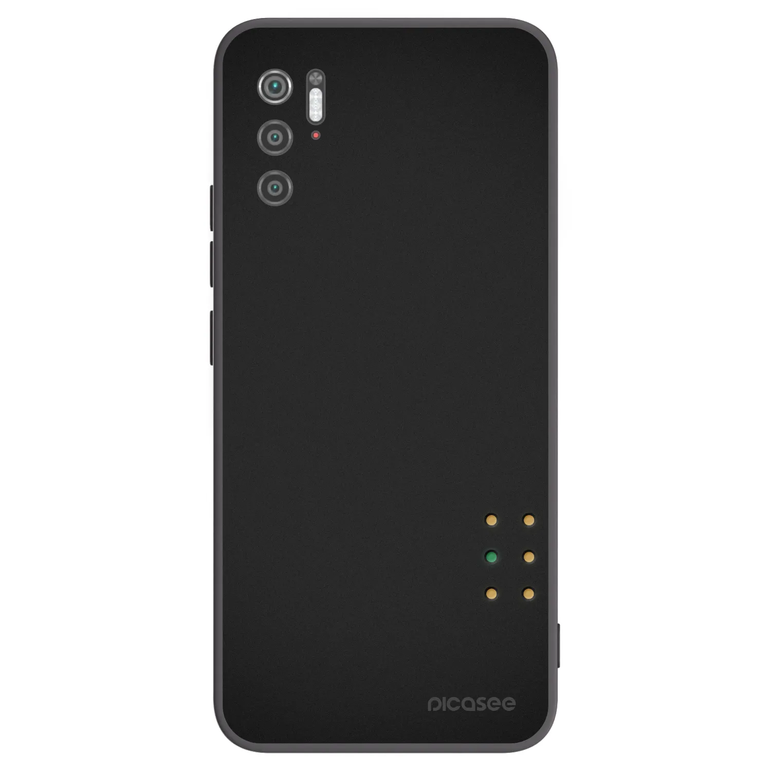 Picasee fekete szilikon tok az alábbi mobiltelefonokra Xiaomi Poco M3 Pro 5G - Pulse