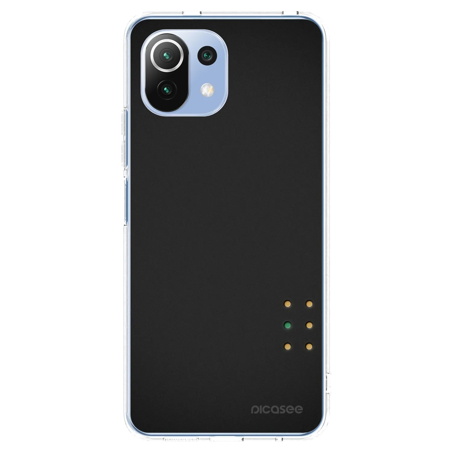 Picasee átlátszó szilikon tok az alábbi mobiltelefonokra Xiaomi 11 Lite 5G NE - Pulse