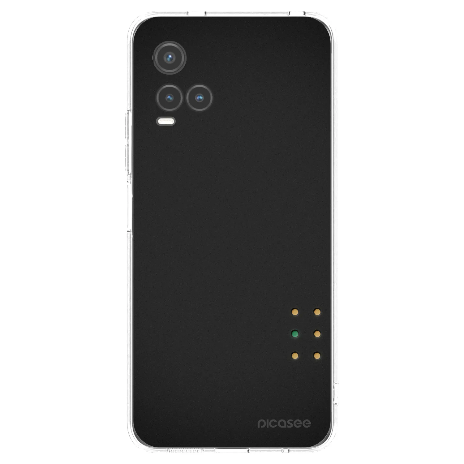 Picasee átlátszó szilikon tok az alábbi mobiltelefonokra Vivo Y33s - Pulse