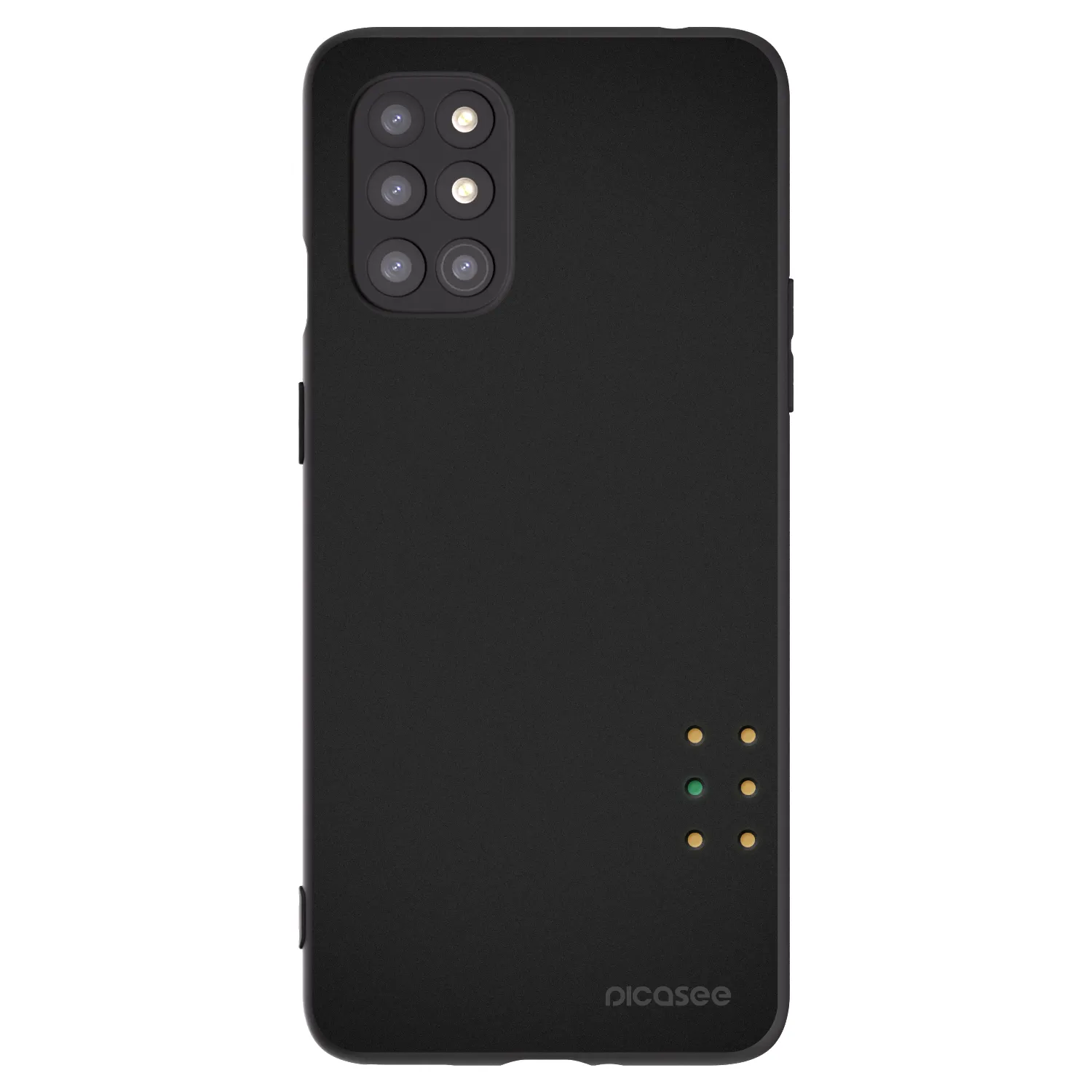 Picasee fekete szilikon tok az alábbi mobiltelefonokra OnePlus 8T - Pulse