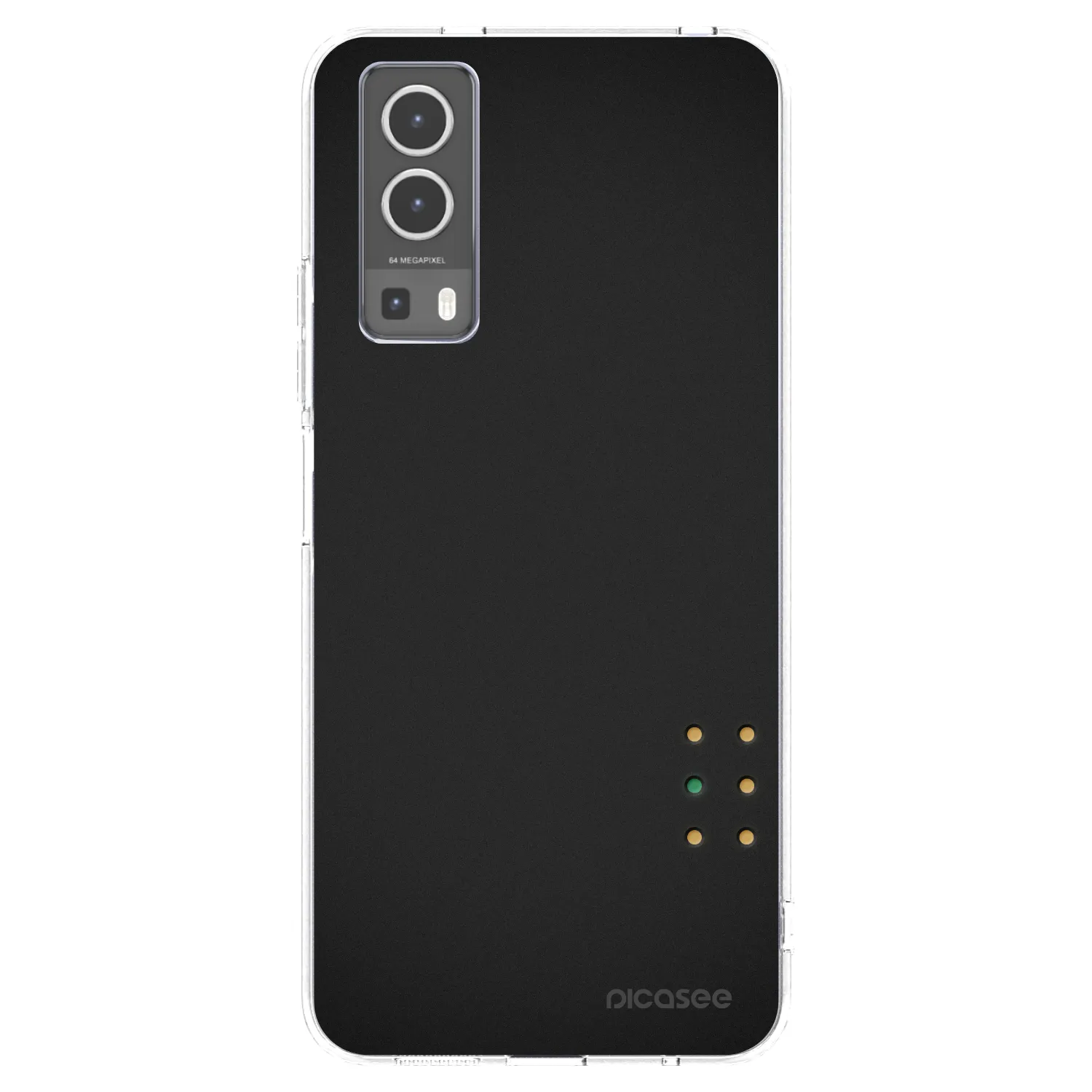 Picasee átlátszó szilikon tok az alábbi mobiltelefonokra Vivo Y72 5G - Pulse
