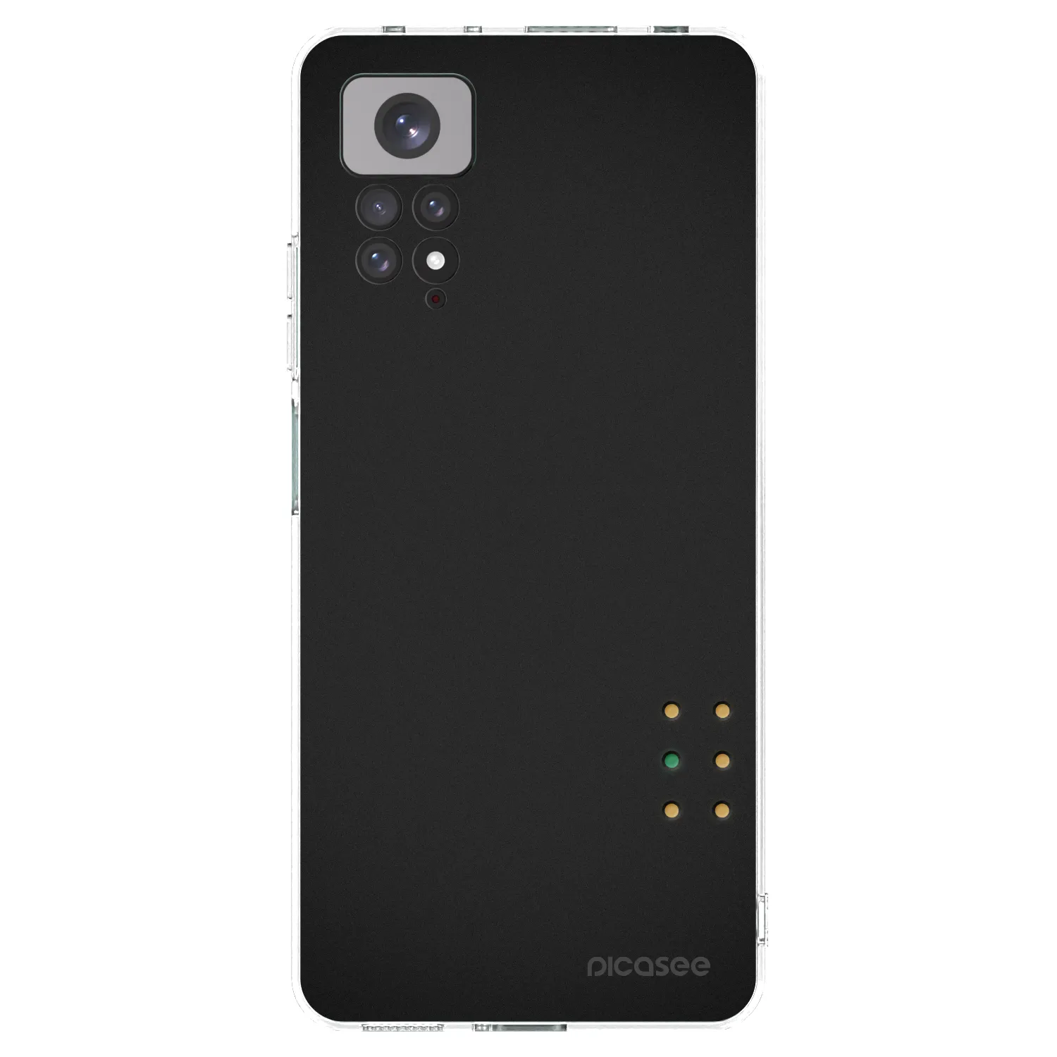Picasee átlátszó szilikon tok az alábbi mobiltelefonokra Xiaomi Redmi Note 11 - Pulse