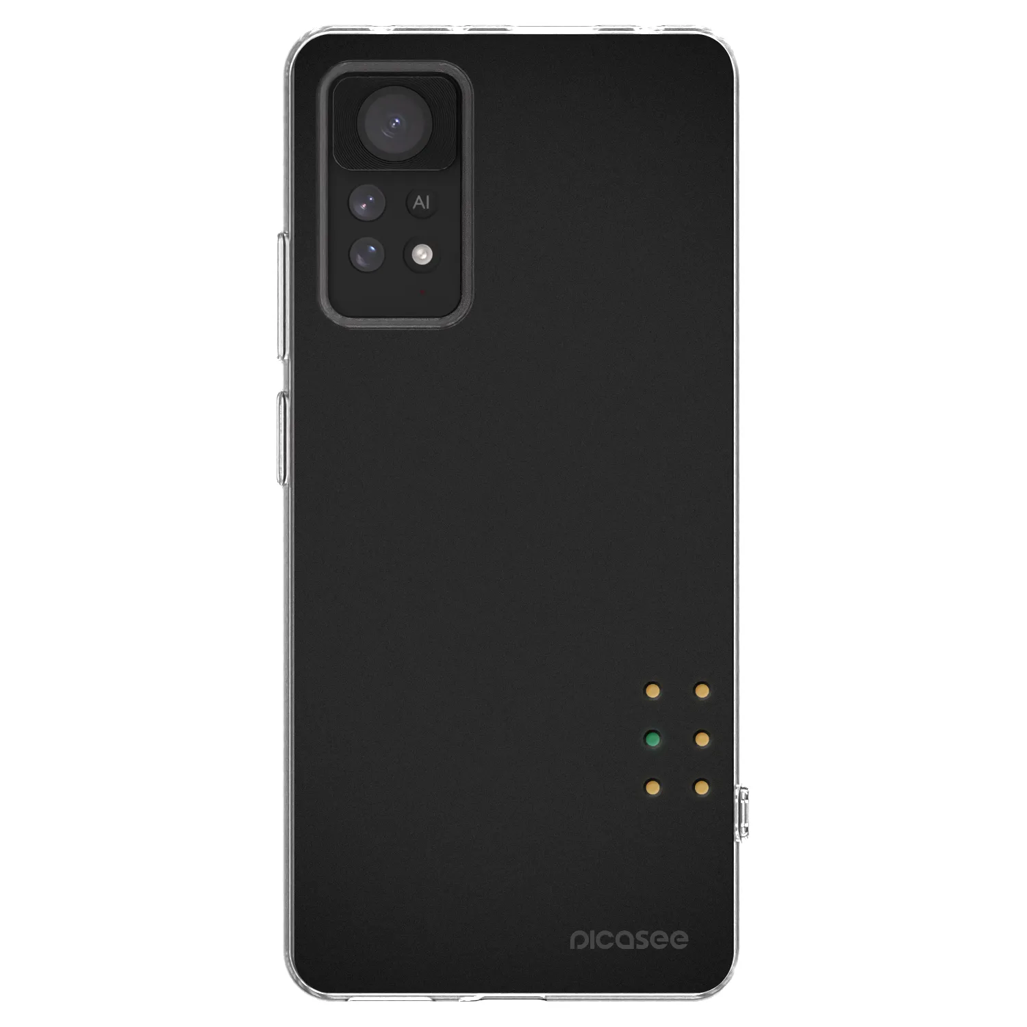 Picasee átlátszó szilikon tok az alábbi mobiltelefonokra Xiaomi Redmi Note 11 Pro - Pulse