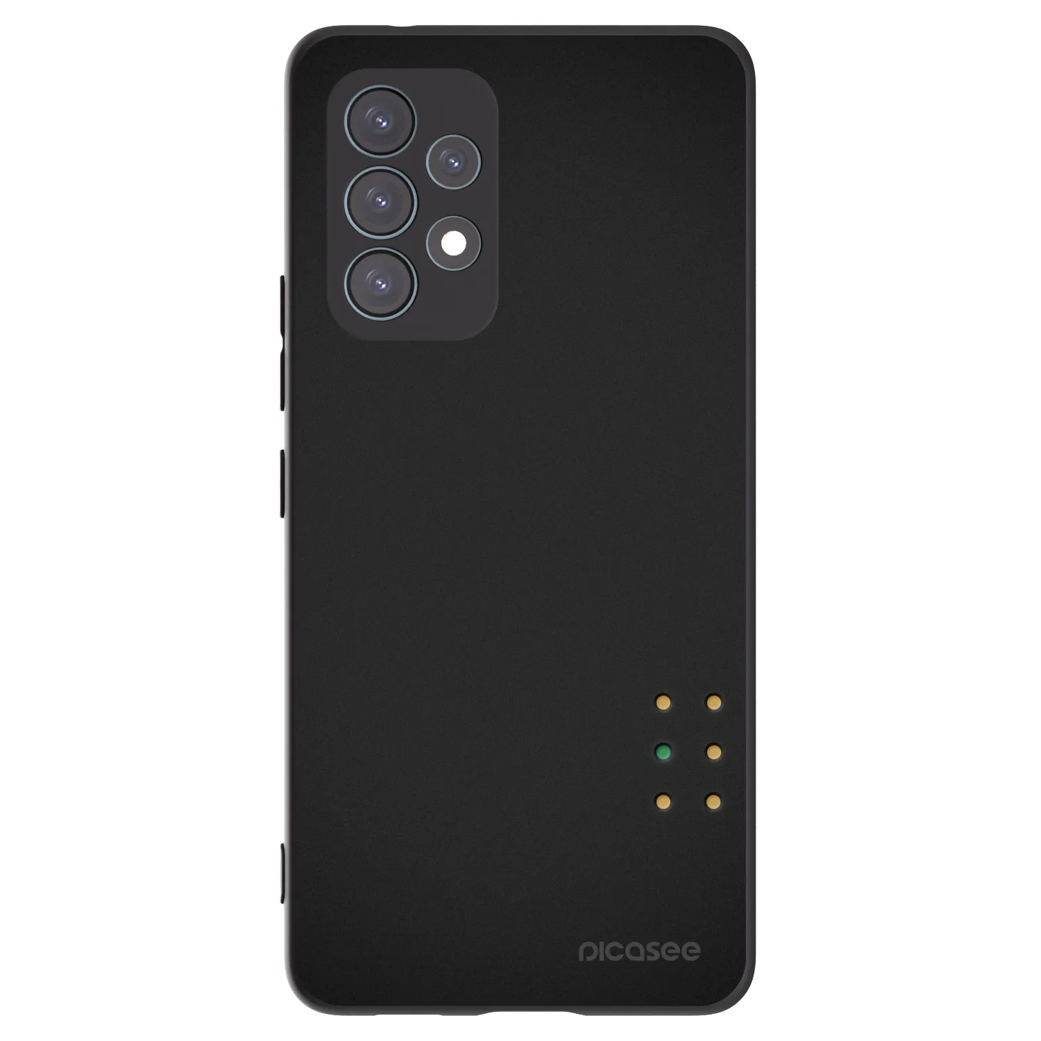 Picasee fekete szilikon tok az alábbi mobiltelefonokra Samsung Galaxy A53 5G A536 - Pulse