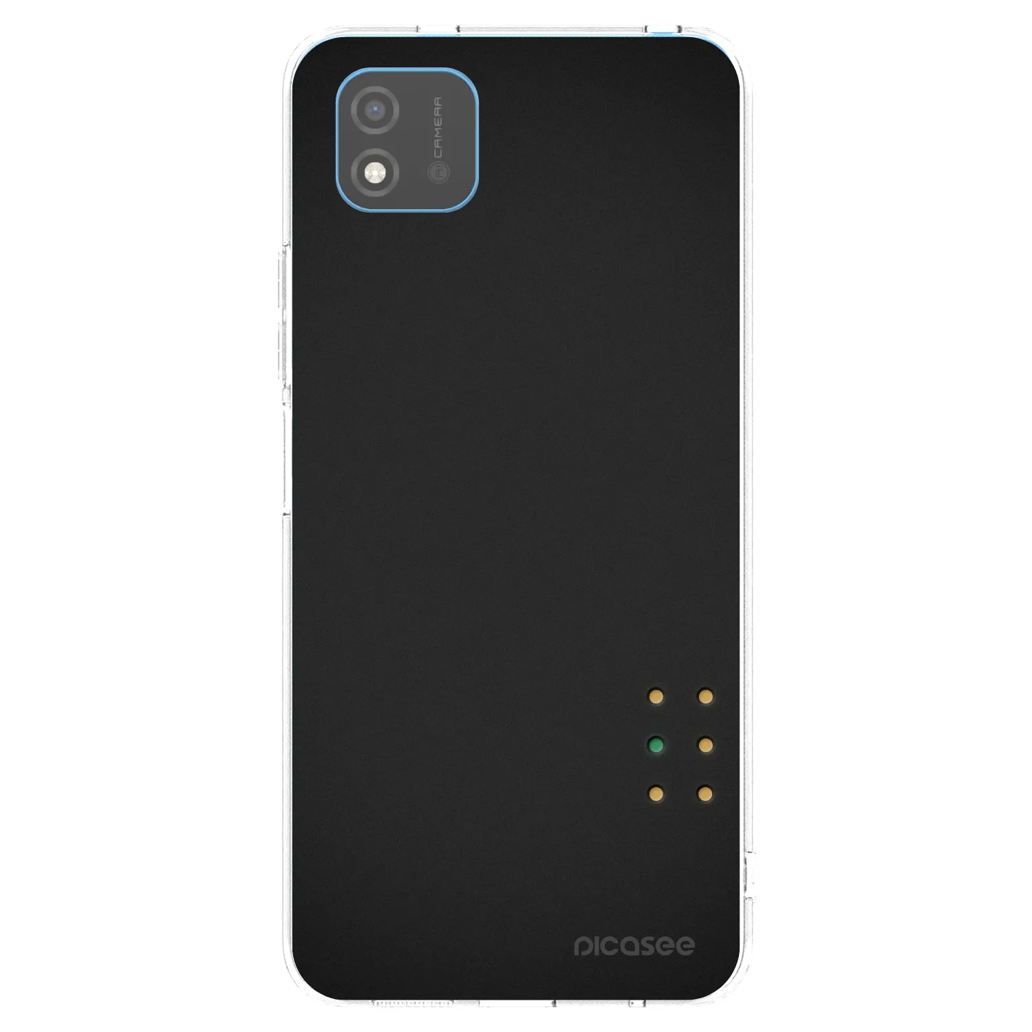 Picasee átlátszó szilikon tok az alábbi mobiltelefonokra Realme C11 (2021) - Pulse