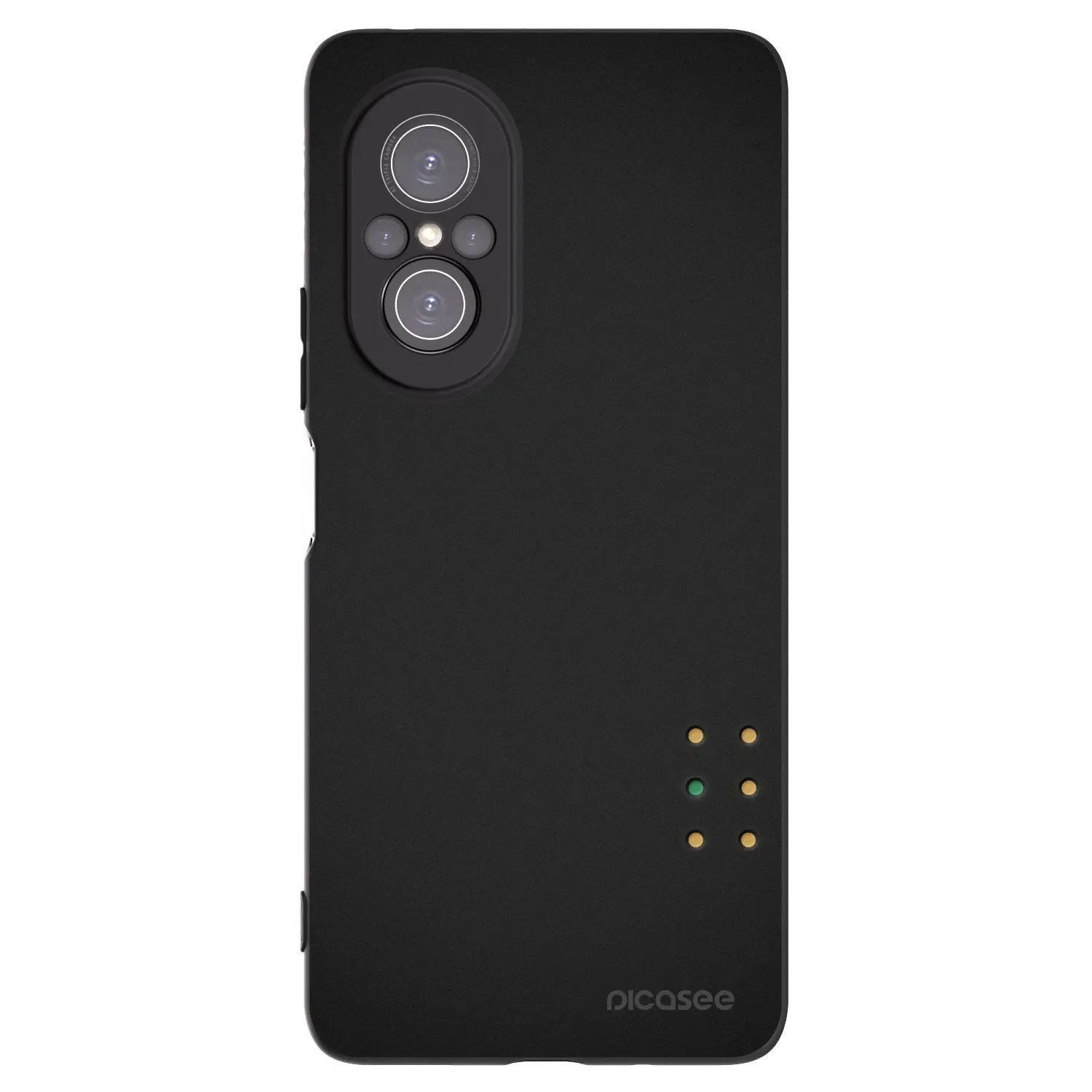 Picasee fekete szilikon tok az alábbi mobiltelefonokra Huawei Nova 9 SE - Pulse