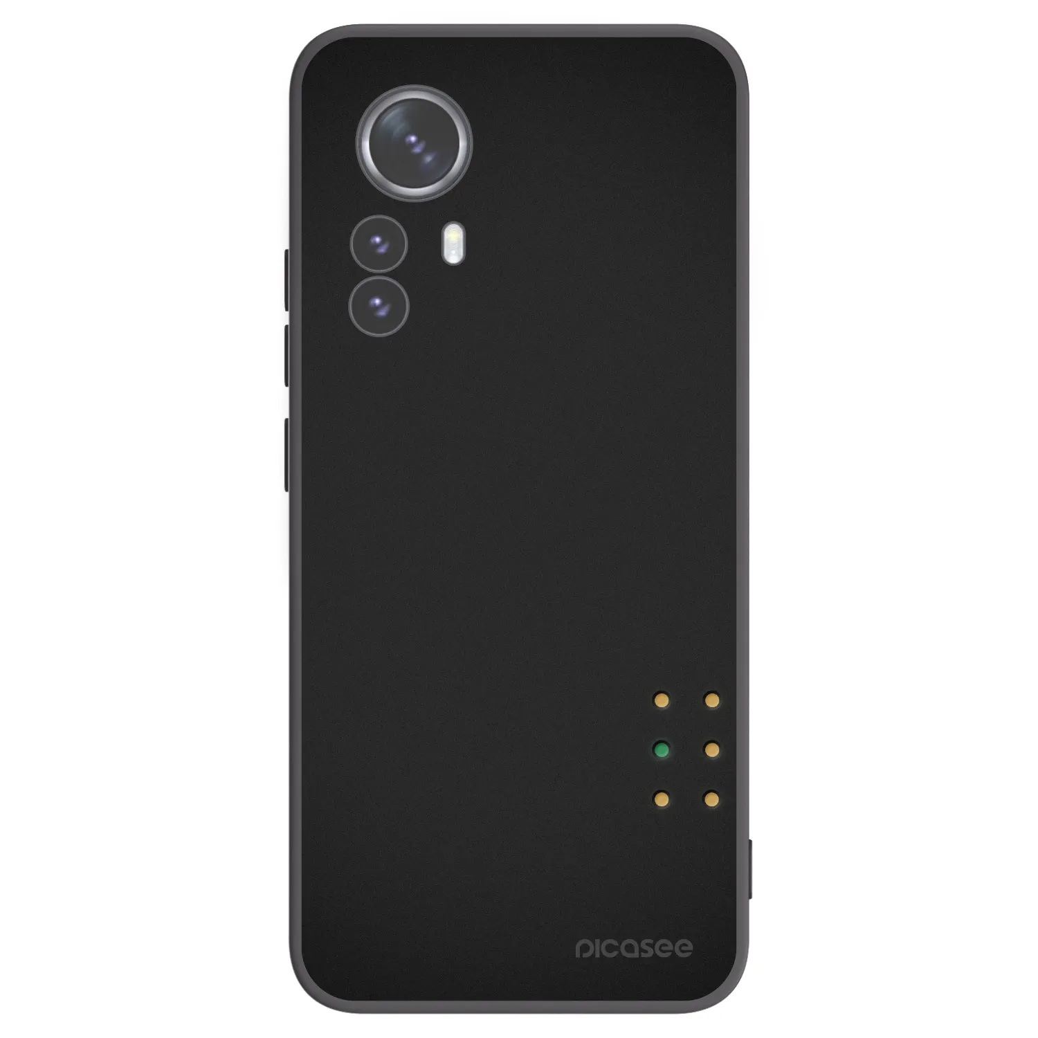 Picasee fekete szilikon tok az alábbi mobiltelefonokra Xiaomi 12 Pro - Pulse