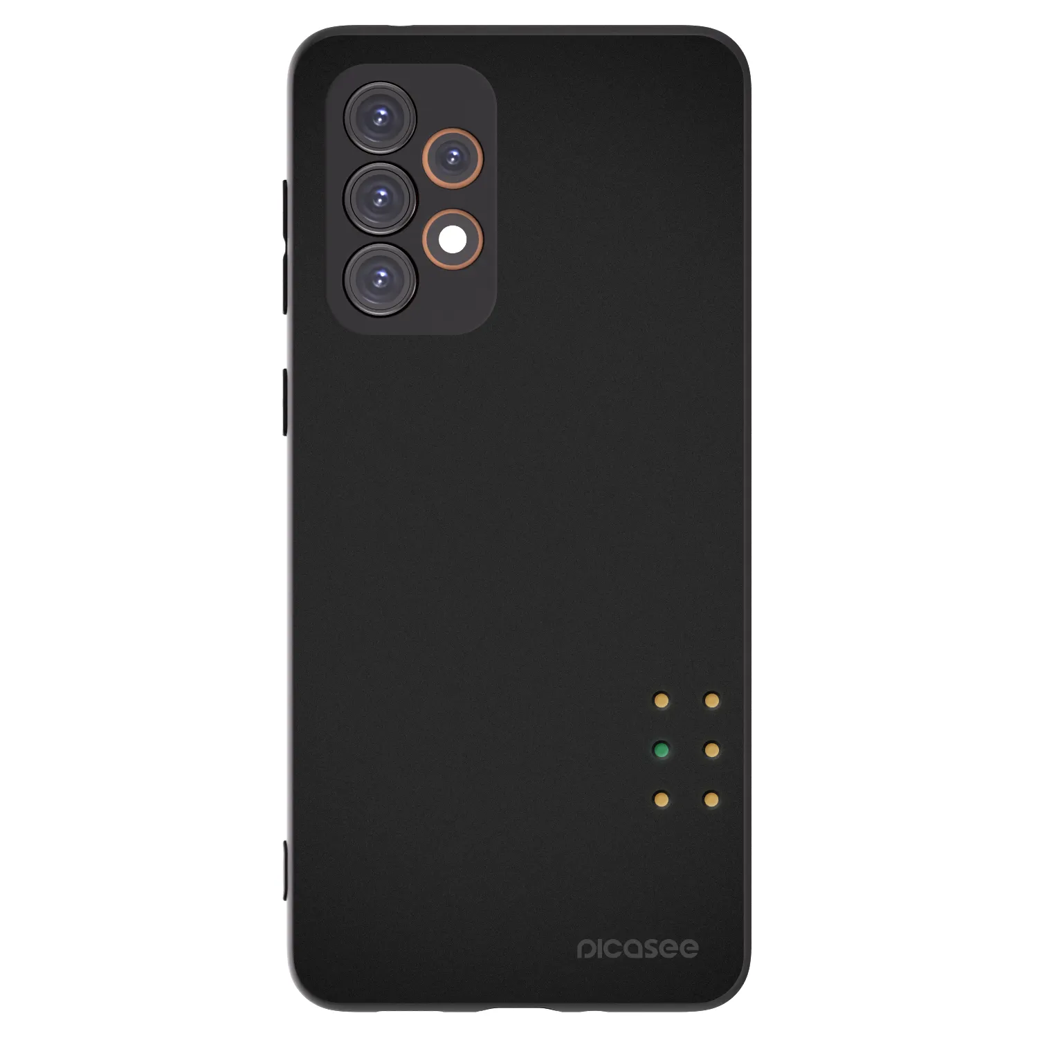 Picasee fekete szilikon tok az alábbi mobiltelefonokra Samsung Galaxy A33 5G A336 - Pulse