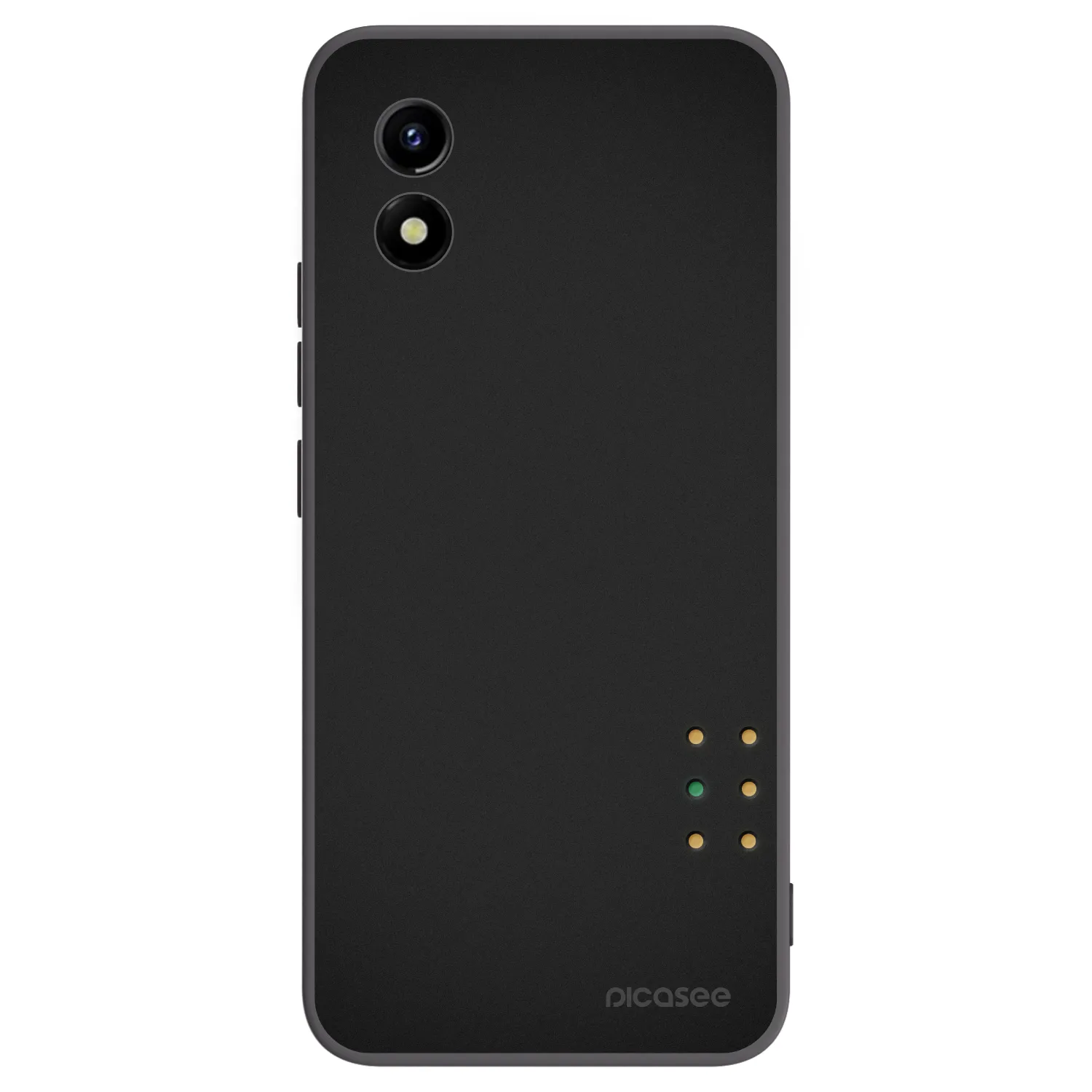 Picasee fekete szilikon tok az alábbi mobiltelefonokra Vivo Y01 - Pulse
