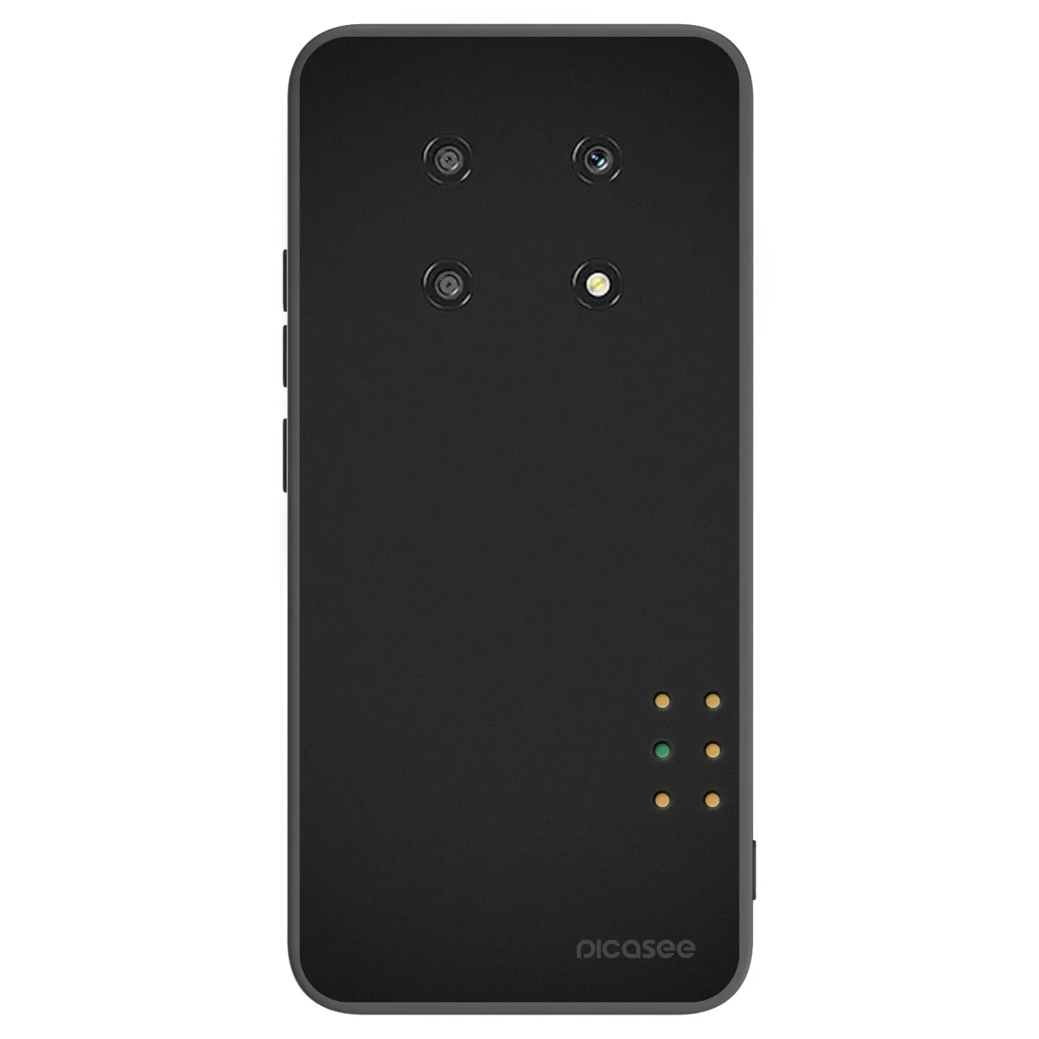 Picasee fekete szilikon tok az alábbi mobiltelefonokra Honor Magic4 Lite 5G - Pulse