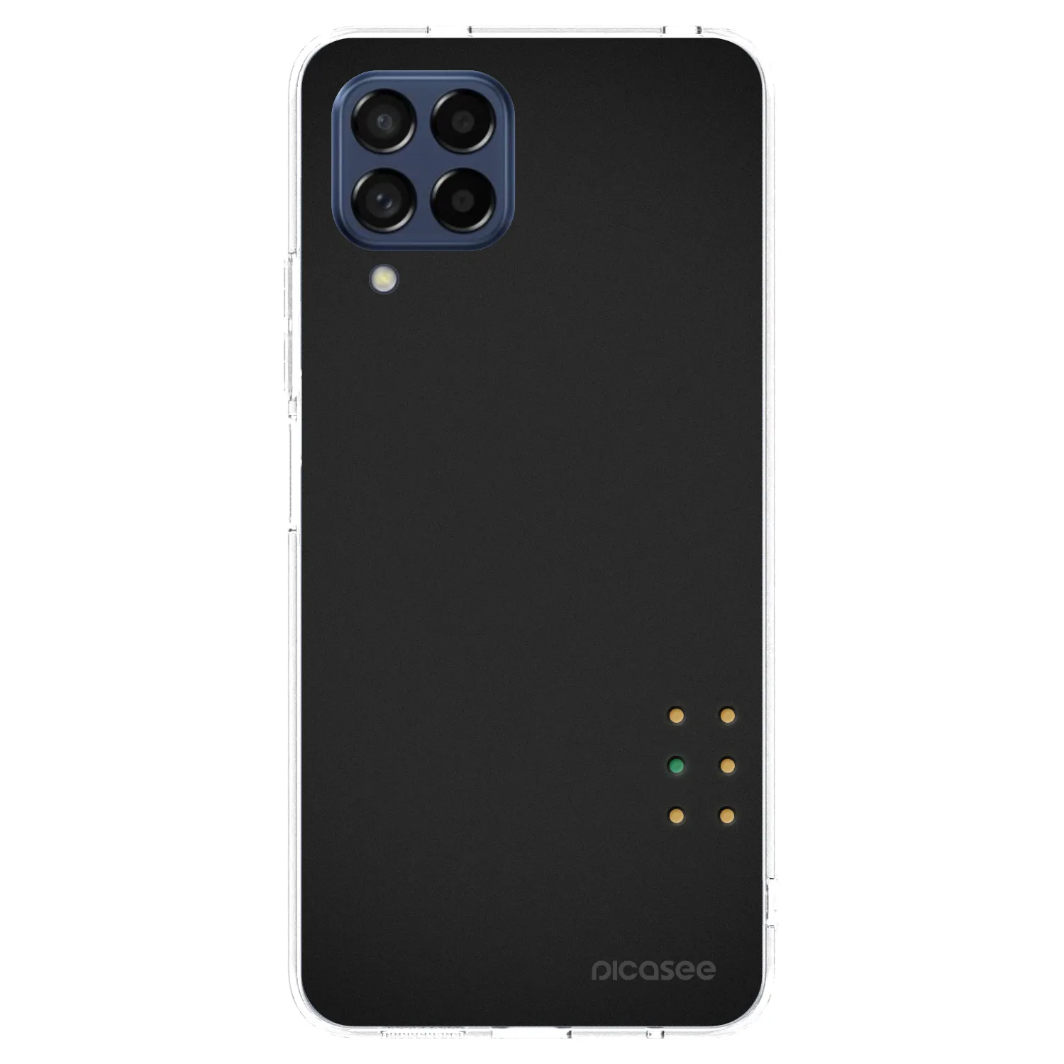 Picasee átlátszó szilikon tok az alábbi mobiltelefonokra Samsung Galaxy M53 5G - Pulse