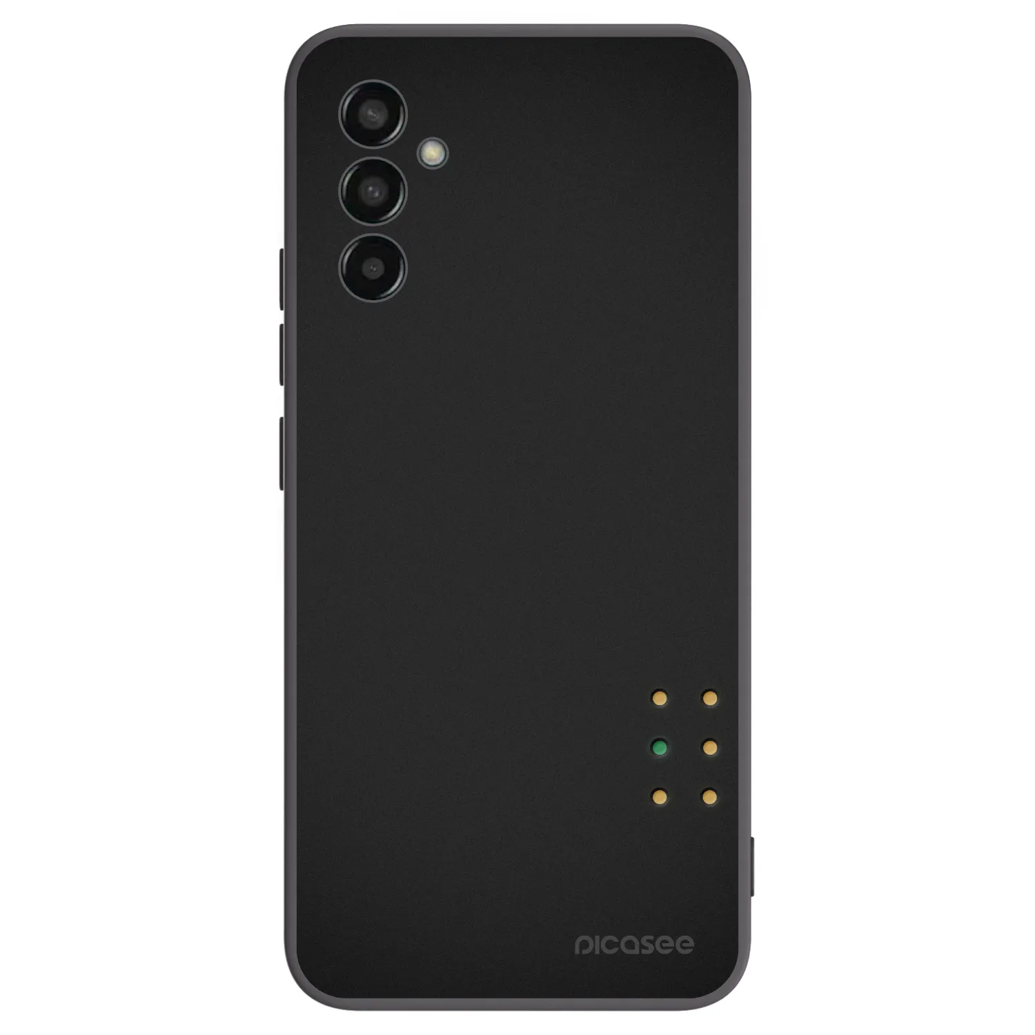 Picasee fekete szilikon tok az alábbi mobiltelefonokra Samsung Galaxy M13 M135F - Pulse