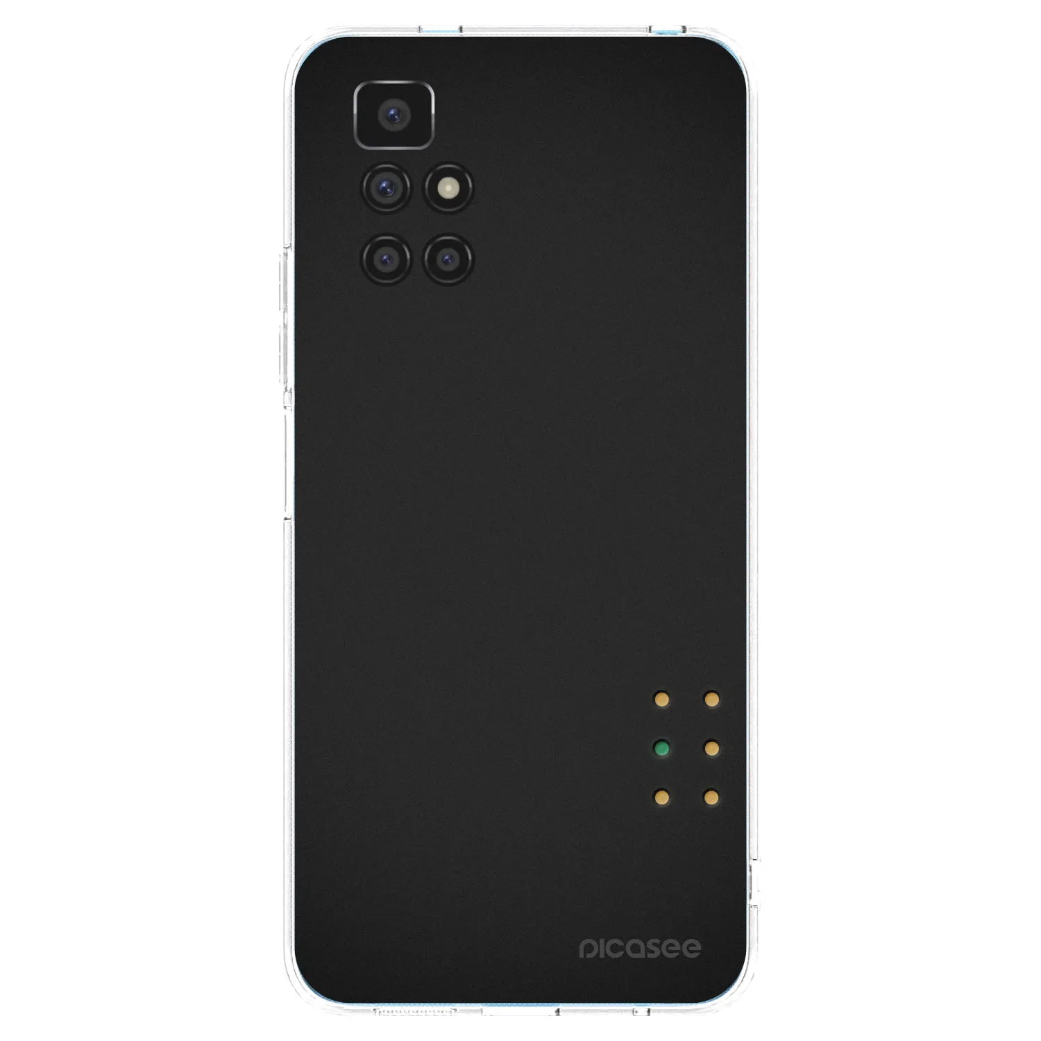Picasee átlátszó szilikon tok az alábbi mobiltelefonokra Xiaomi Redmi 10 (2022) - Pulse