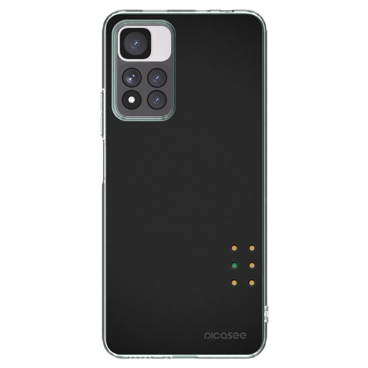 Picasee átlátszó szilikon tok az alábbi mobiltelefonokra Xiaomi Redmi Note 11 Pro+ 5G - Pulse