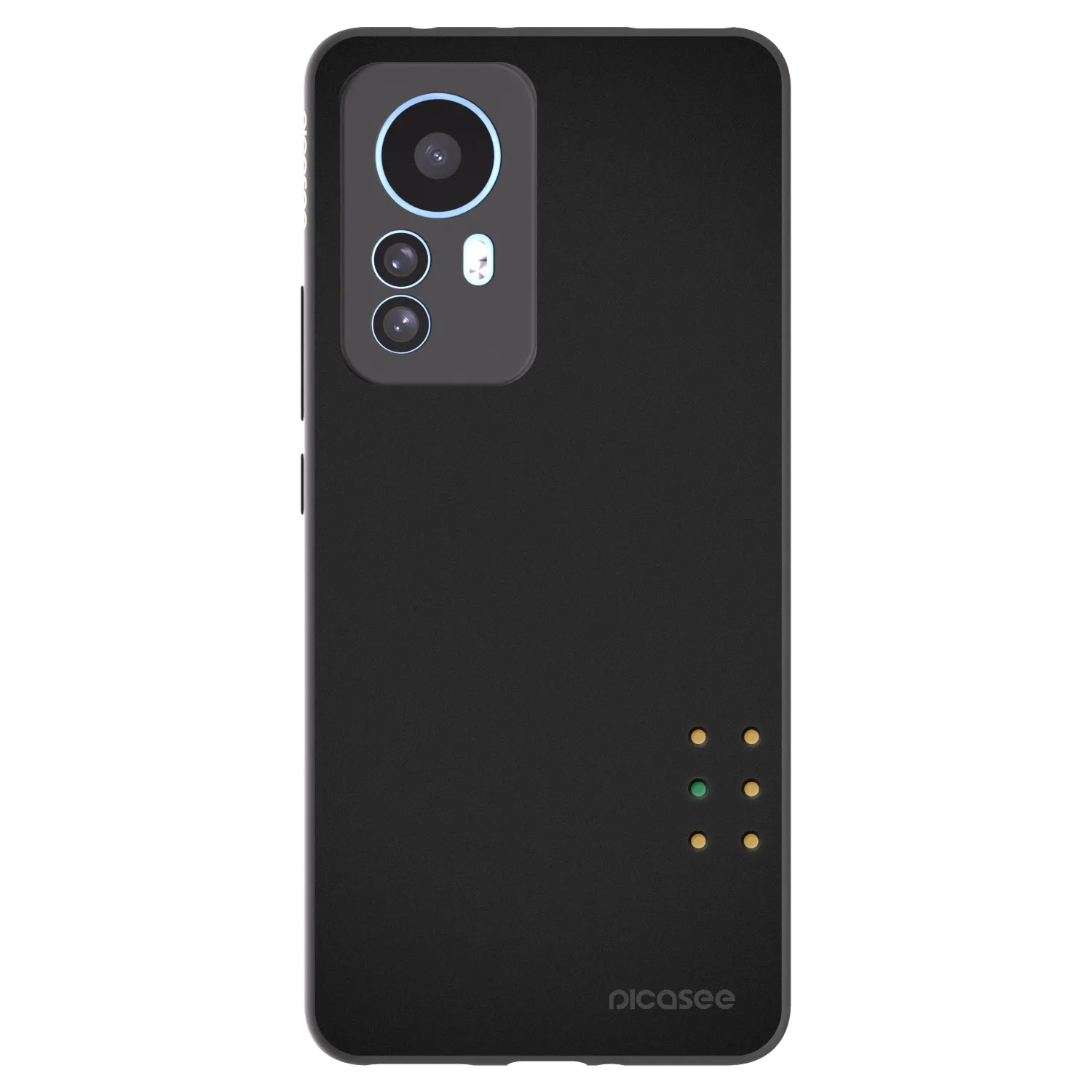 Picasee fekete szilikon tok az alábbi mobiltelefonokra Xiaomi 12T Pro - Pulse